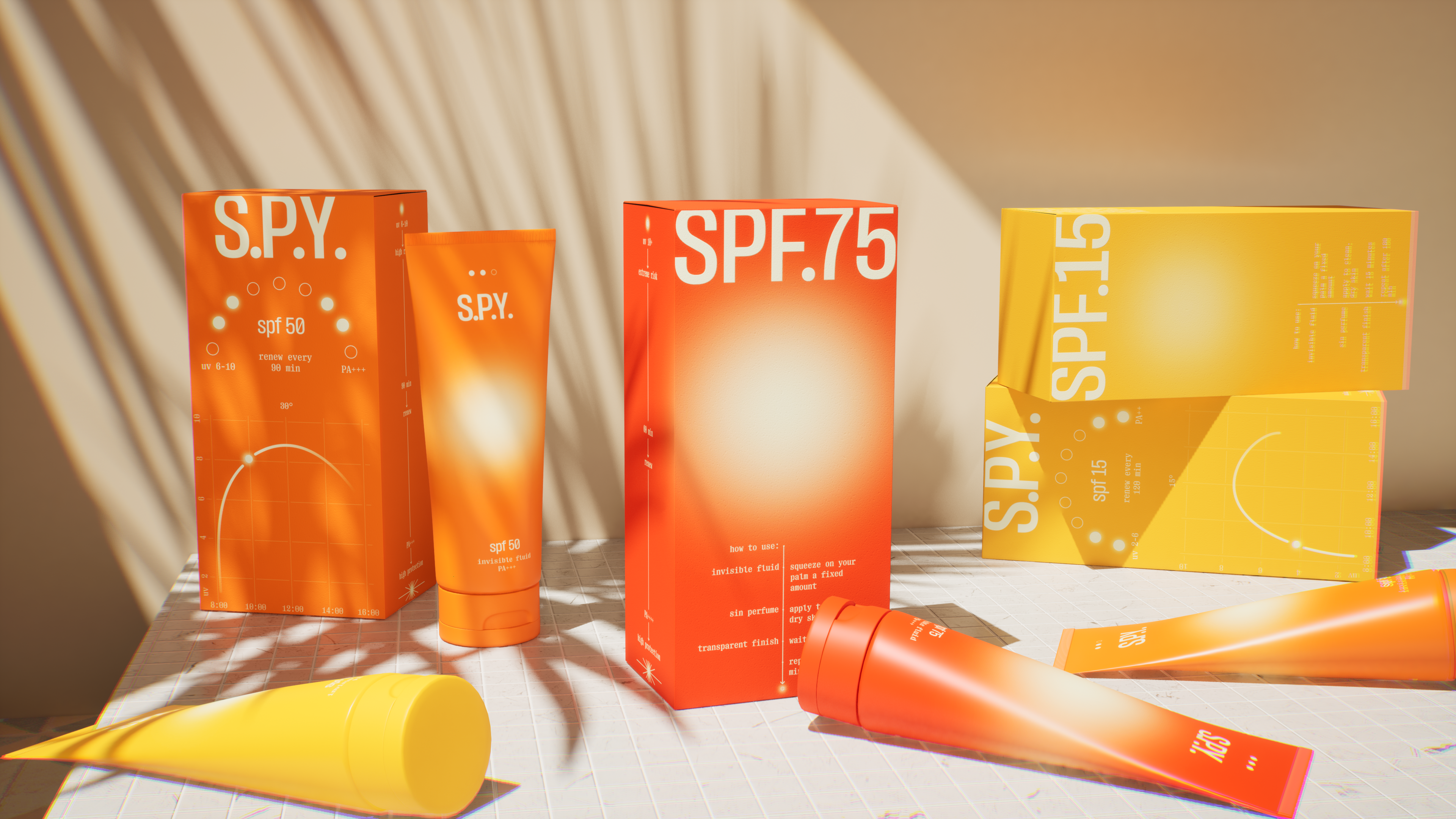 SPF CREAM S.P.Y. — Изображение №1 — Брендинг на Dprofile