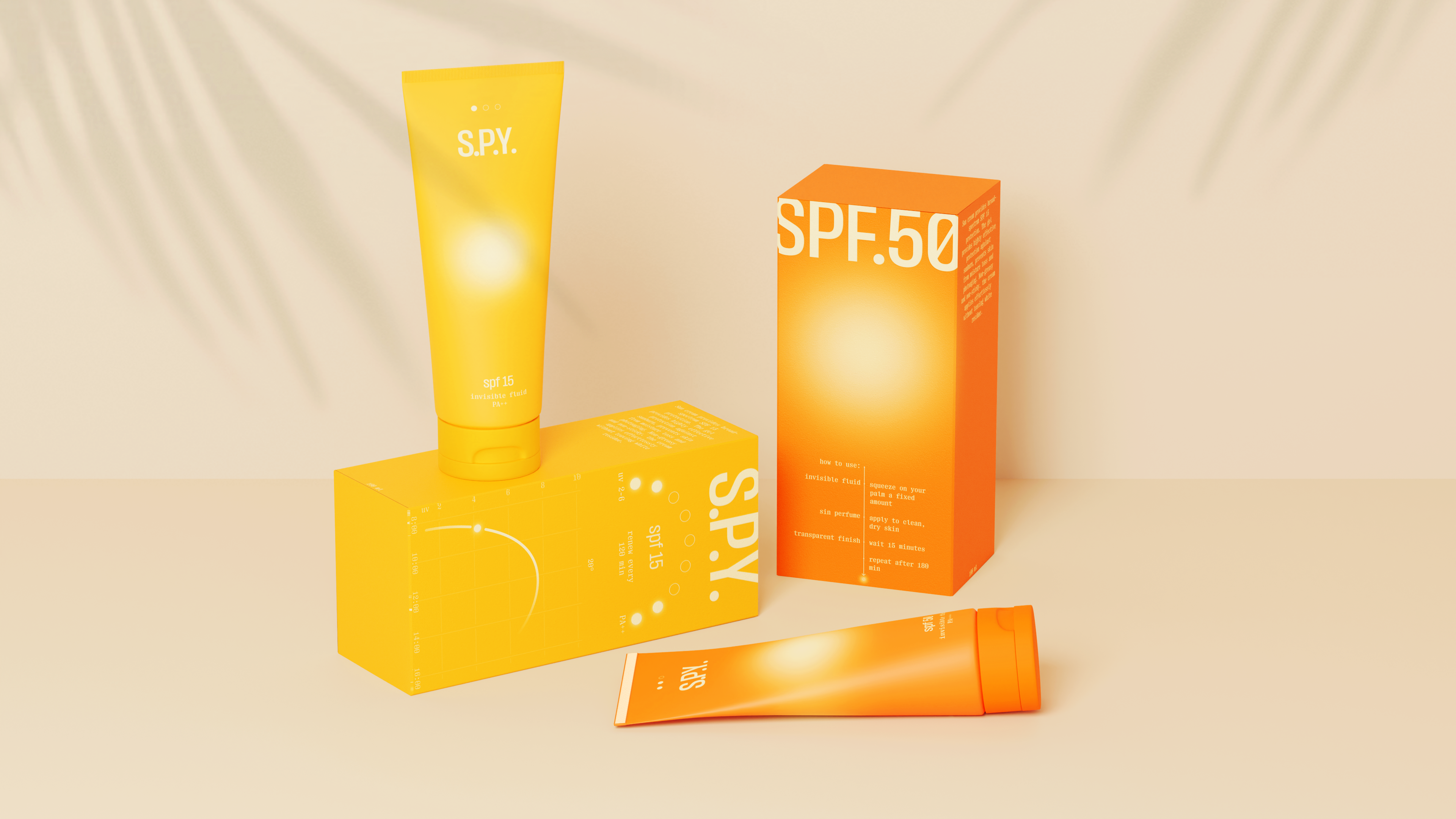 SPF CREAM S.P.Y. — Изображение №4 — Брендинг на Dprofile