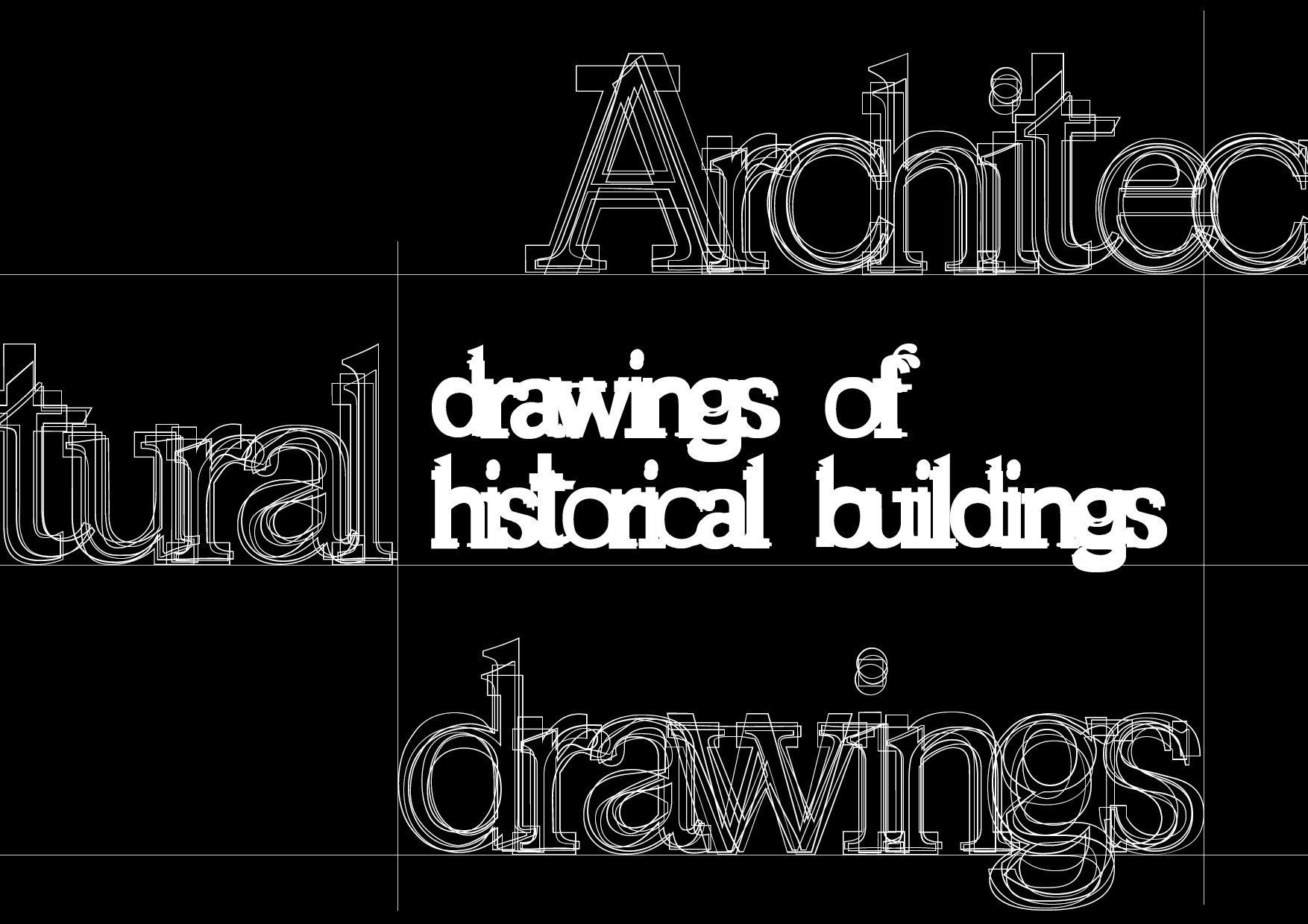 Archi font. Architectural festival — Изображение №4 — Брендинг на Dprofile
