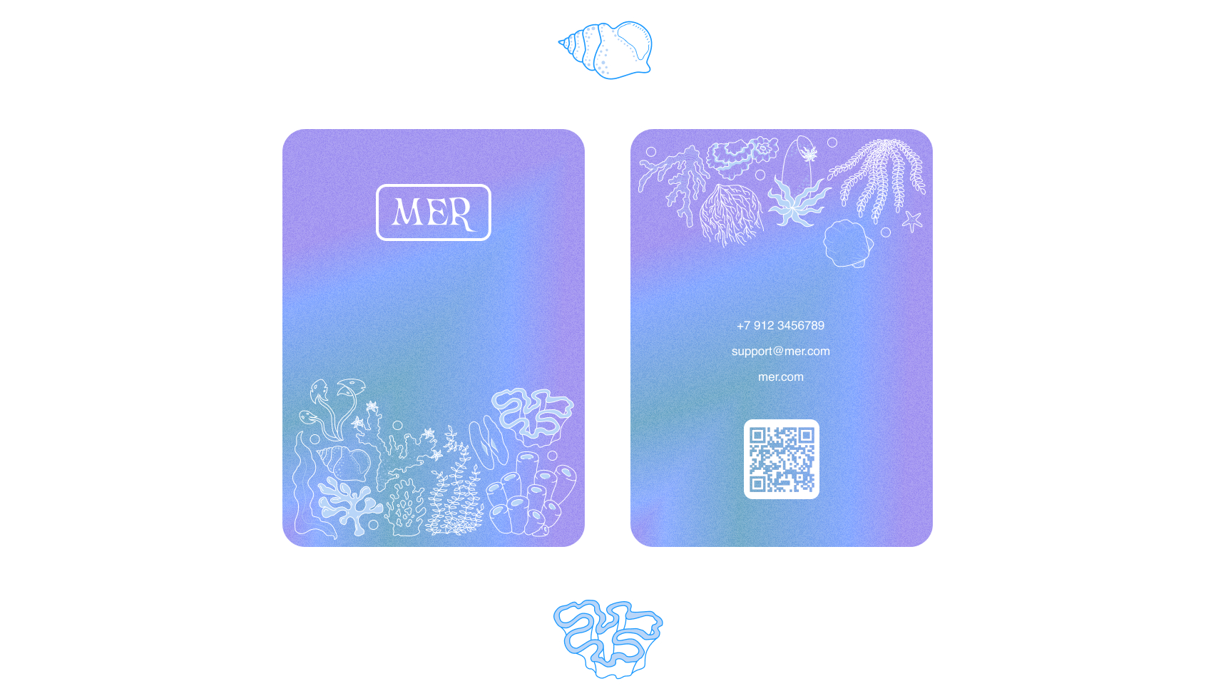 Mer | identity — Изображение №3 — Интерфейсы, Брендинг на Dprofile
