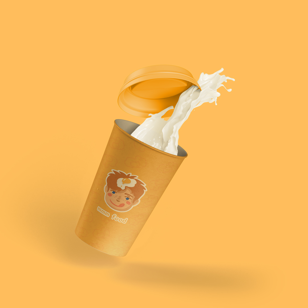 mmm food | logo — Изображение №2 — Брендинг, Иллюстрация на Dprofile
