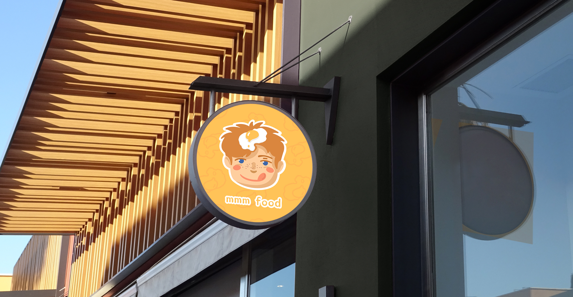 mmm food | logo — Изображение №1 — Брендинг, Иллюстрация на Dprofile