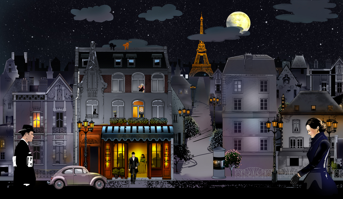 Иллюстрация для игры Givenchy — Изображение №1 — Иллюстрация, Анимация на Dprofile