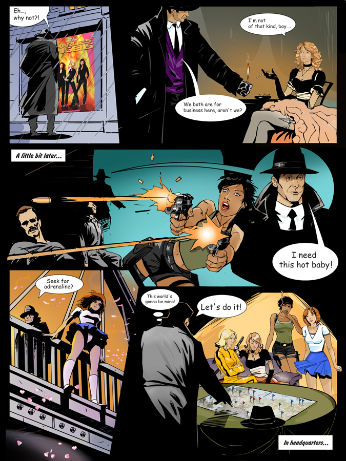 comics style — Изображение №4 — Брендинг на Dprofile