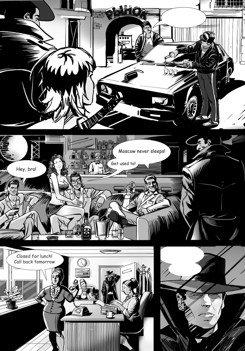 comics style — Изображение №5 — Брендинг на Dprofile