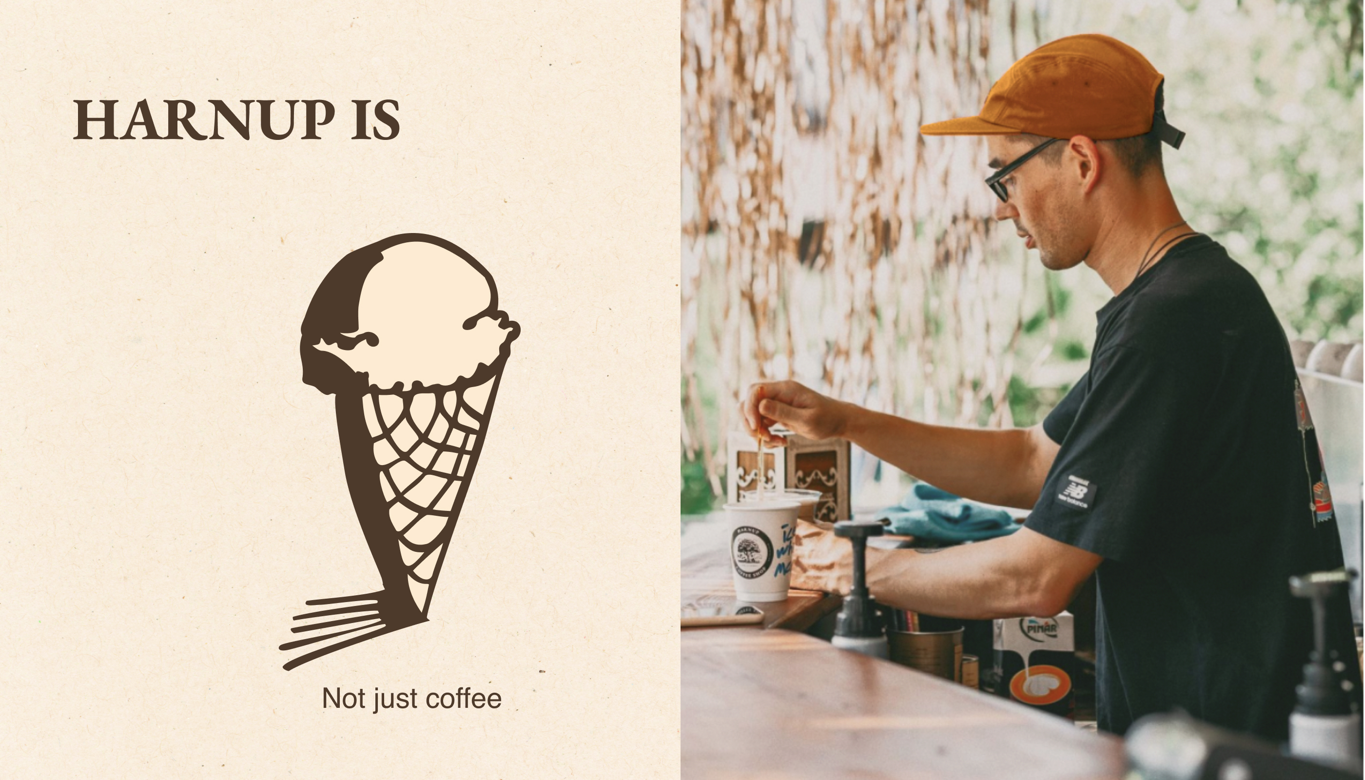 Harnup Coffee Shop, Турция - фирменный стиль — Изображение №11 — Брендинг, Иллюстрация на Dprofile