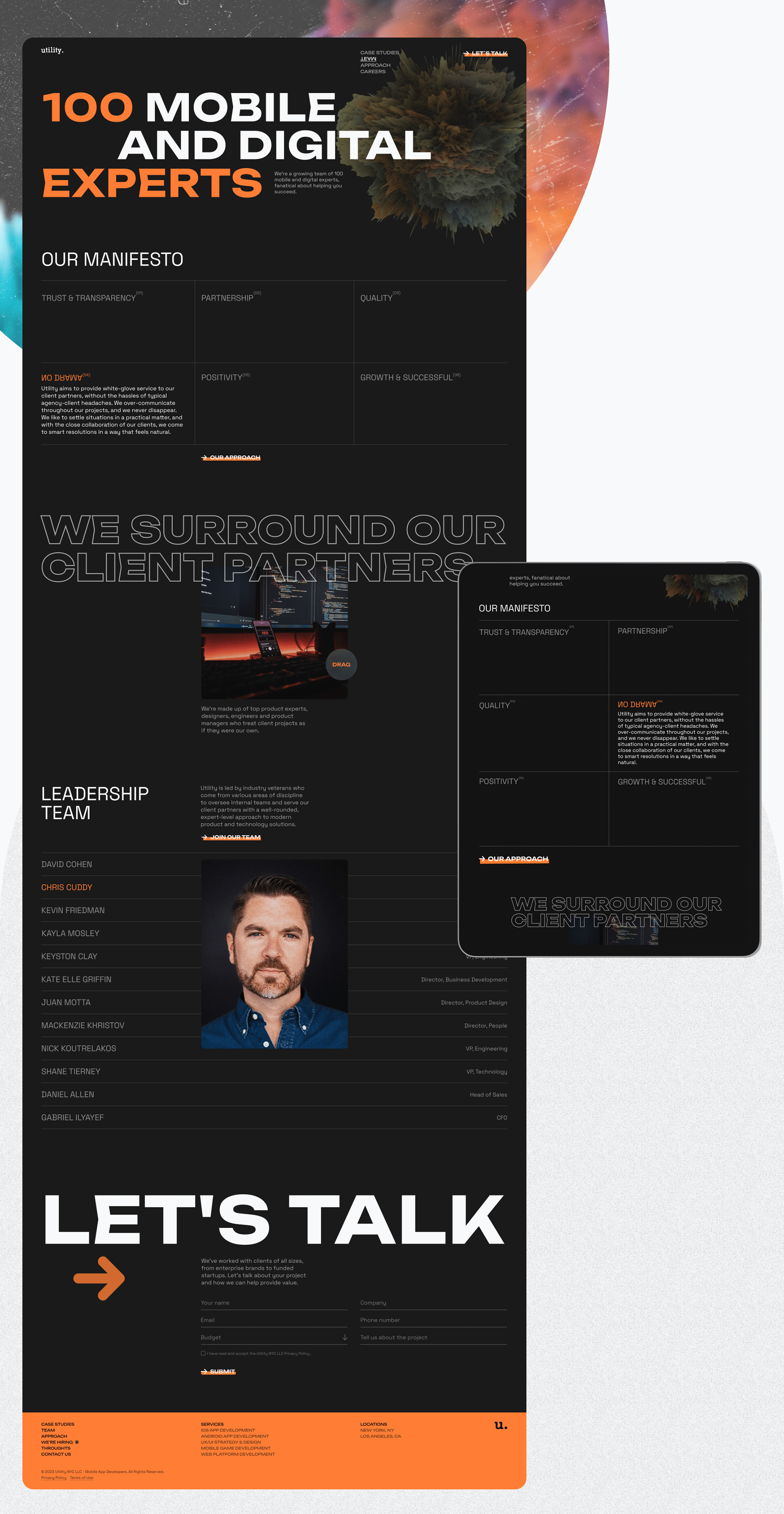 Utility agency | Corporate website redesign — Изображение №9 — Интерфейсы, Брендинг на Dprofile