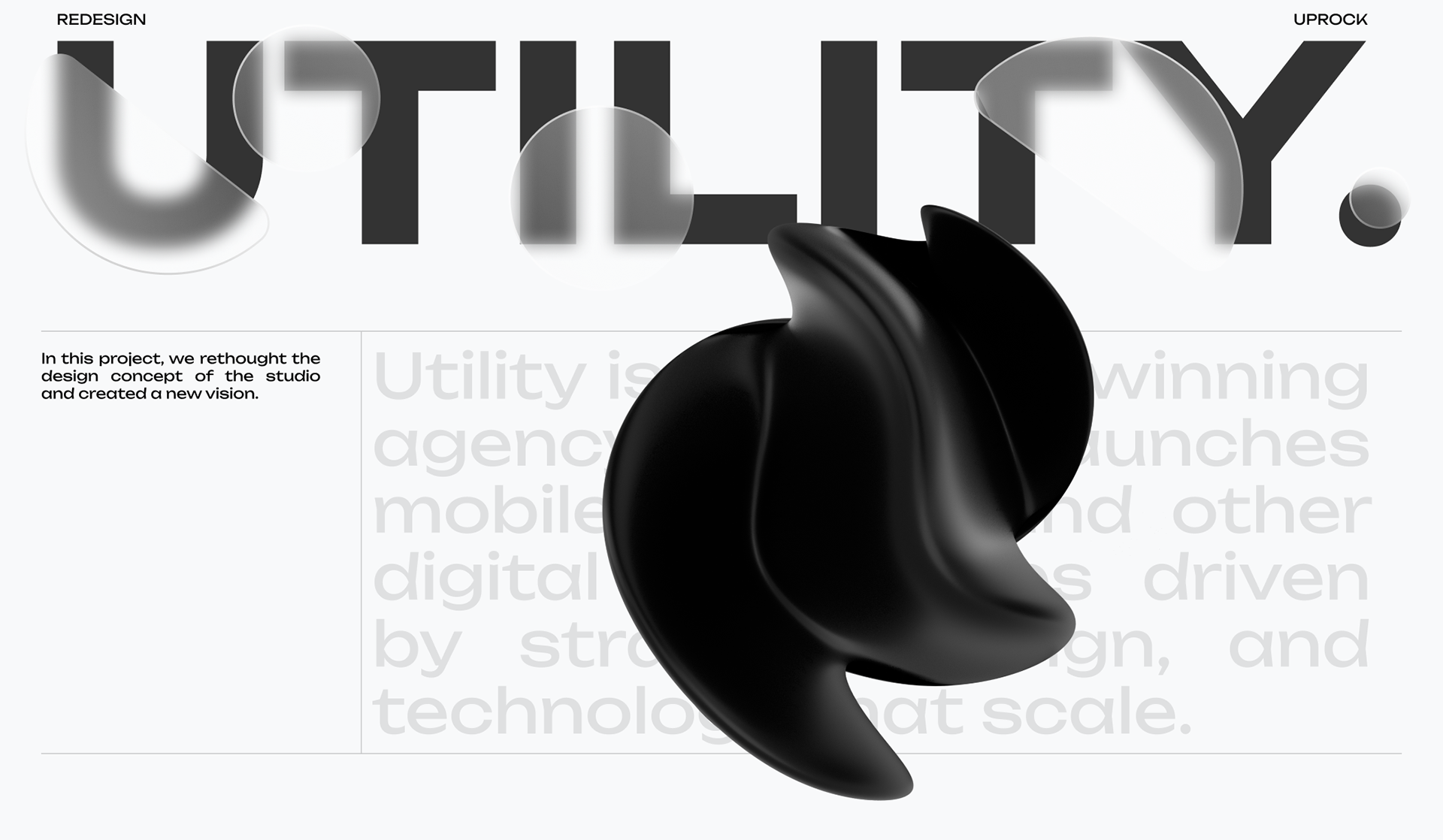 Utility agency | Corporate website redesign — Изображение №1 — Интерфейсы, Брендинг на Dprofile