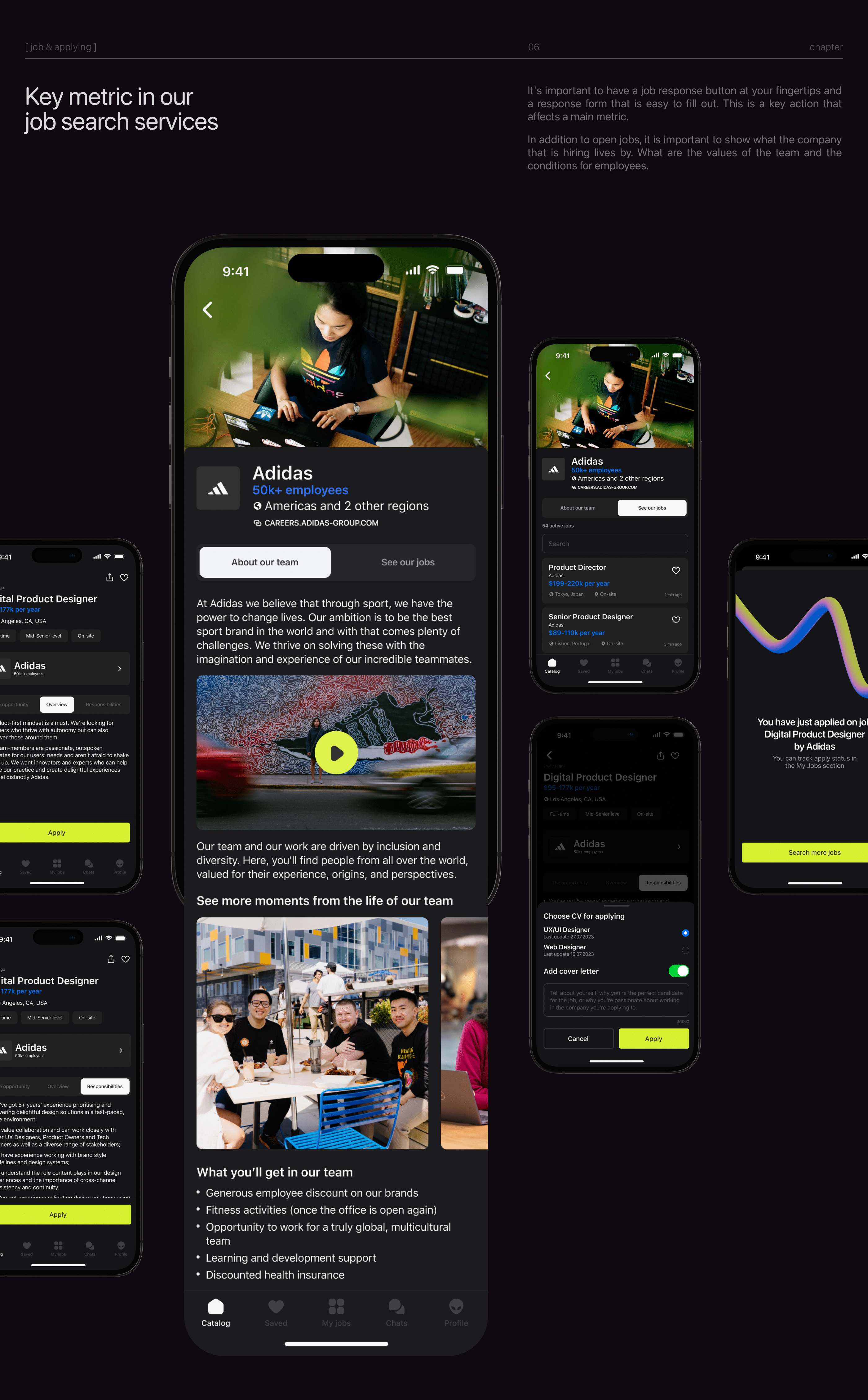 [ JOBNY Mobile App ] Job Search Service — Изображение №10 — Интерфейсы на Dprofile