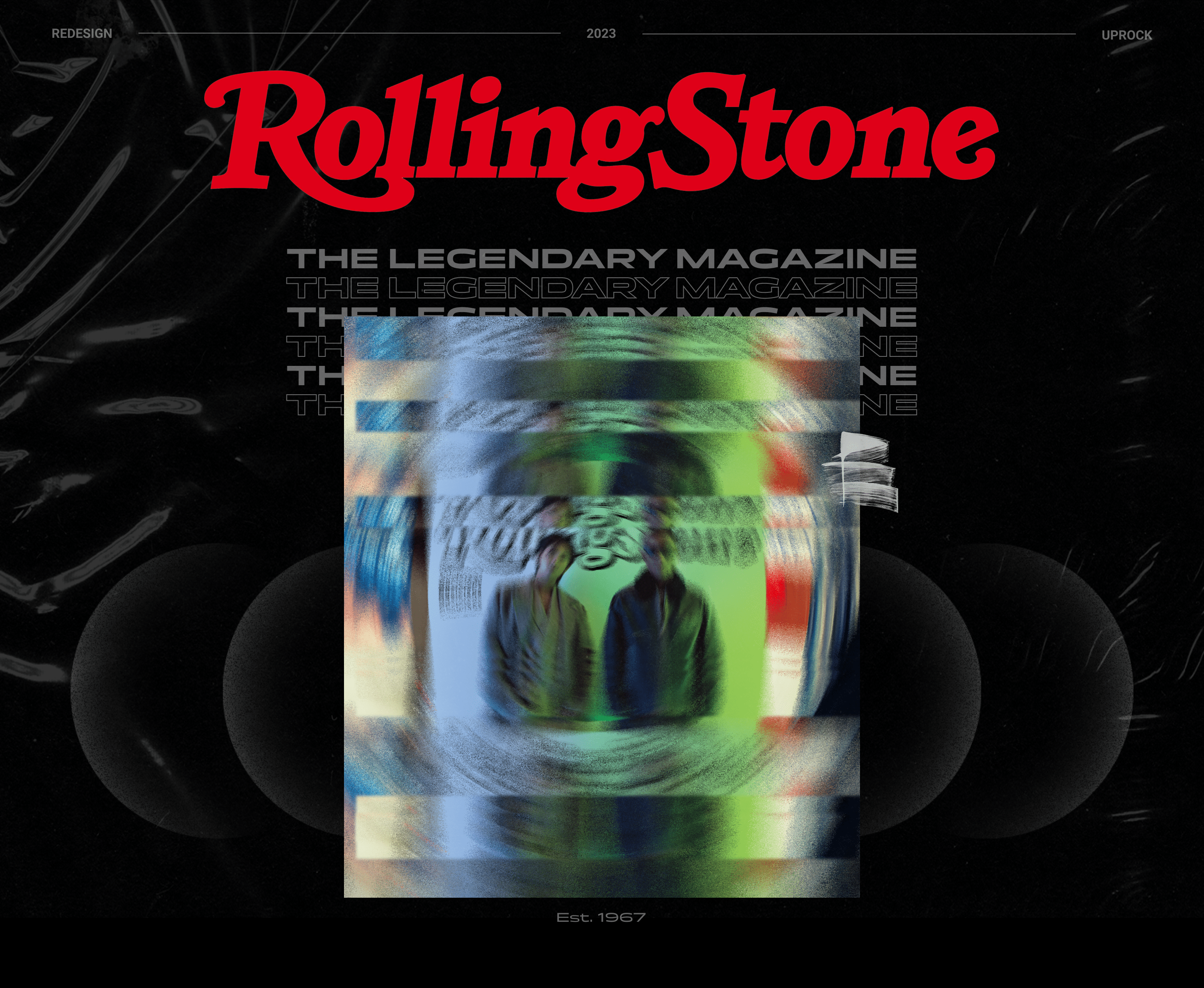 Rolling Stone | News Magazine Redesign — Изображение №1 — Интерфейсы, Брендинг на Dprofile