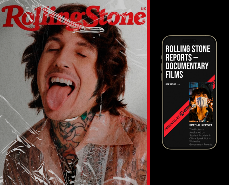 Rolling Stone | News Magazine Redesign — Интерфейсы, Брендинг на Dprofile
