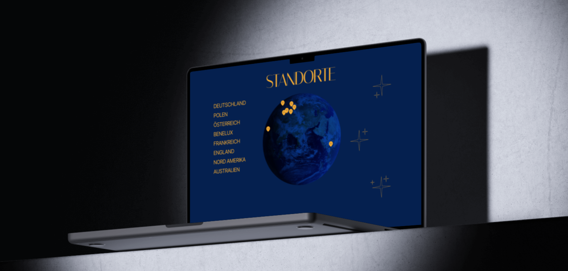 KRÜGER GROUP | Corporate website — Изображение №3 — Интерфейсы, Брендинг на Dprofile