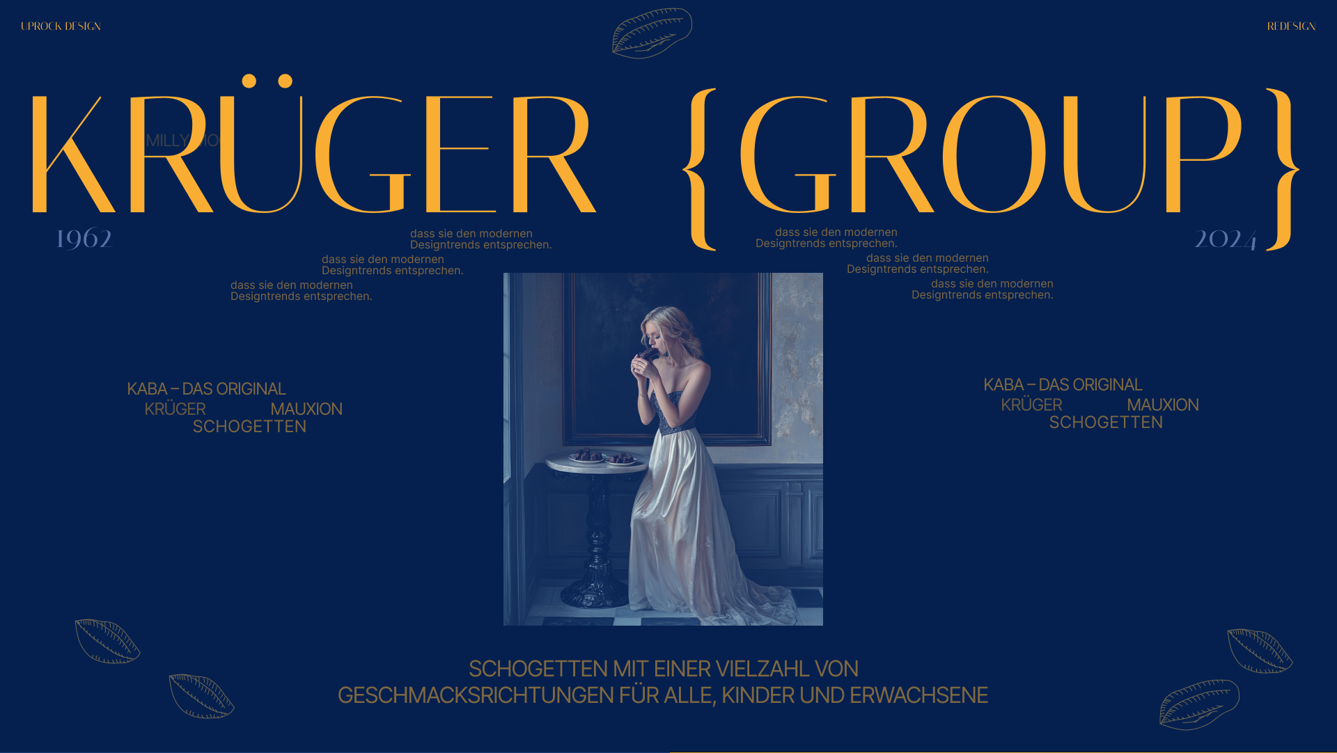 KRÜGER GROUP | Corporate website — Изображение №1 — Интерфейсы, Брендинг на Dprofile