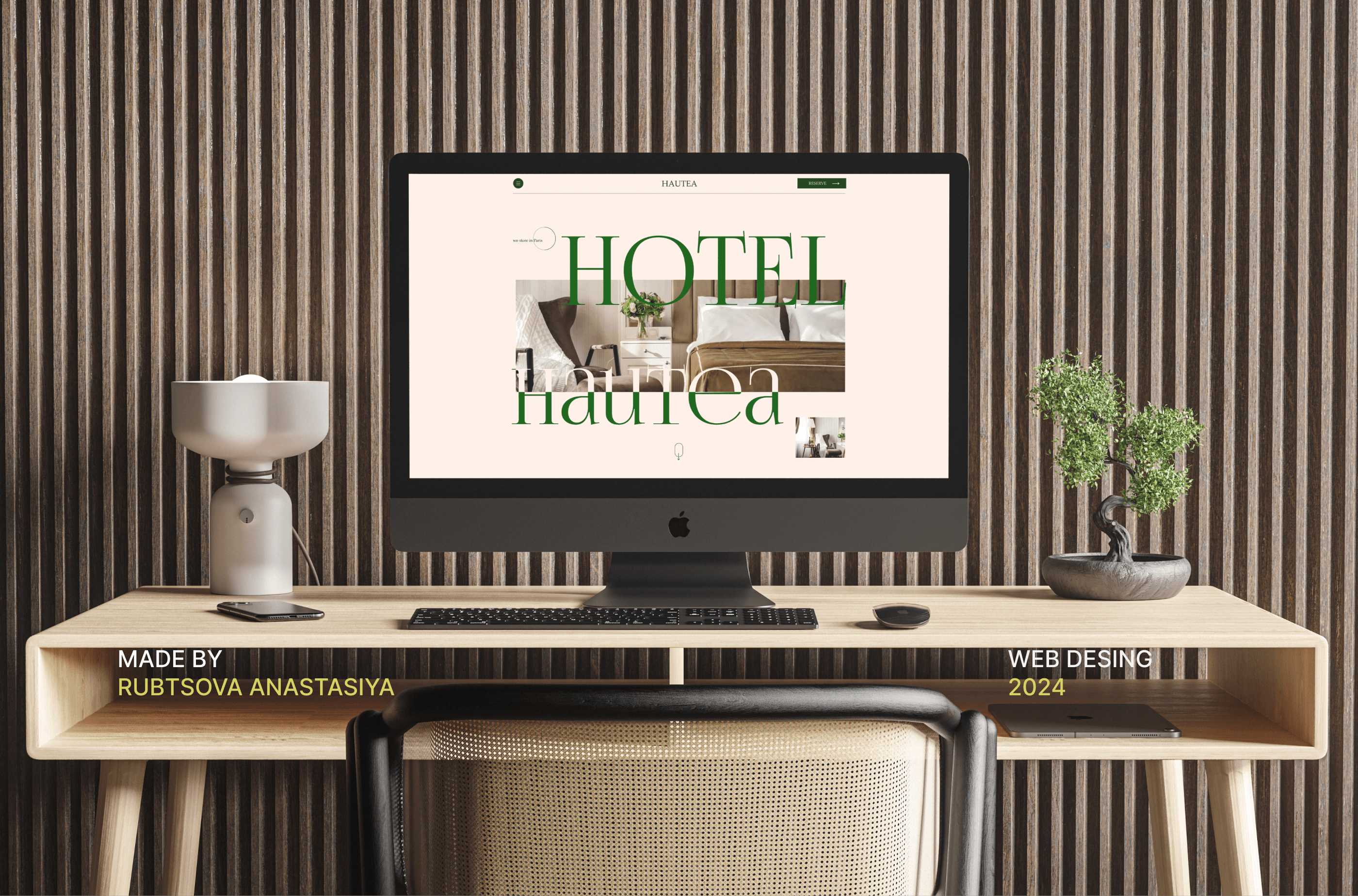 WEBSITE FOR HOTEL, UX/UI DESIGN — Изображение №1 — Интерфейсы на Dprofile