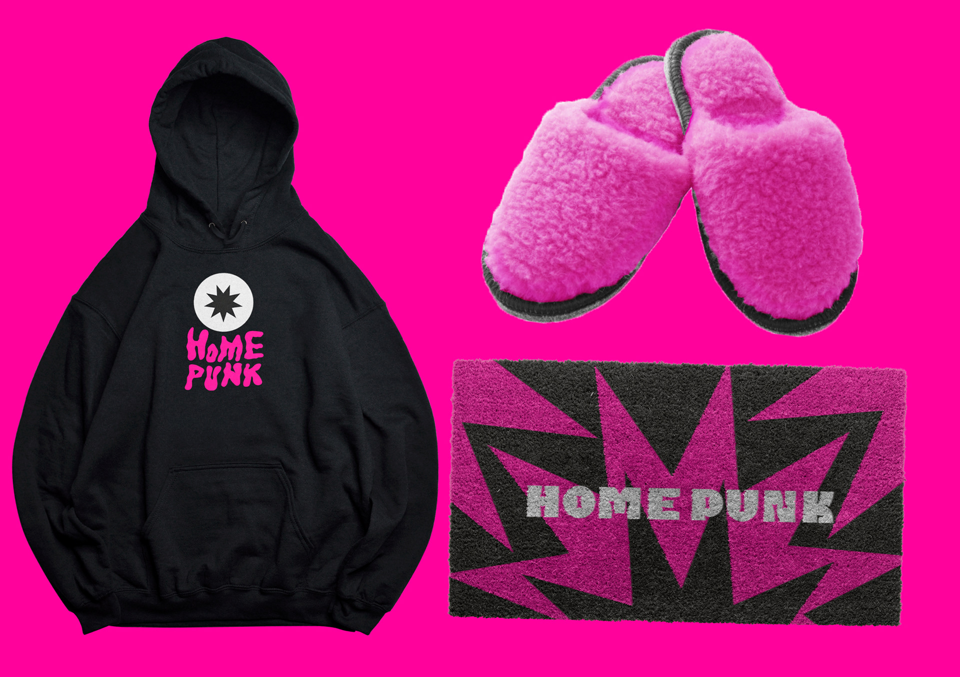 Home Punk identity — Изображение №12 — Брендинг, Иллюстрация на Dprofile