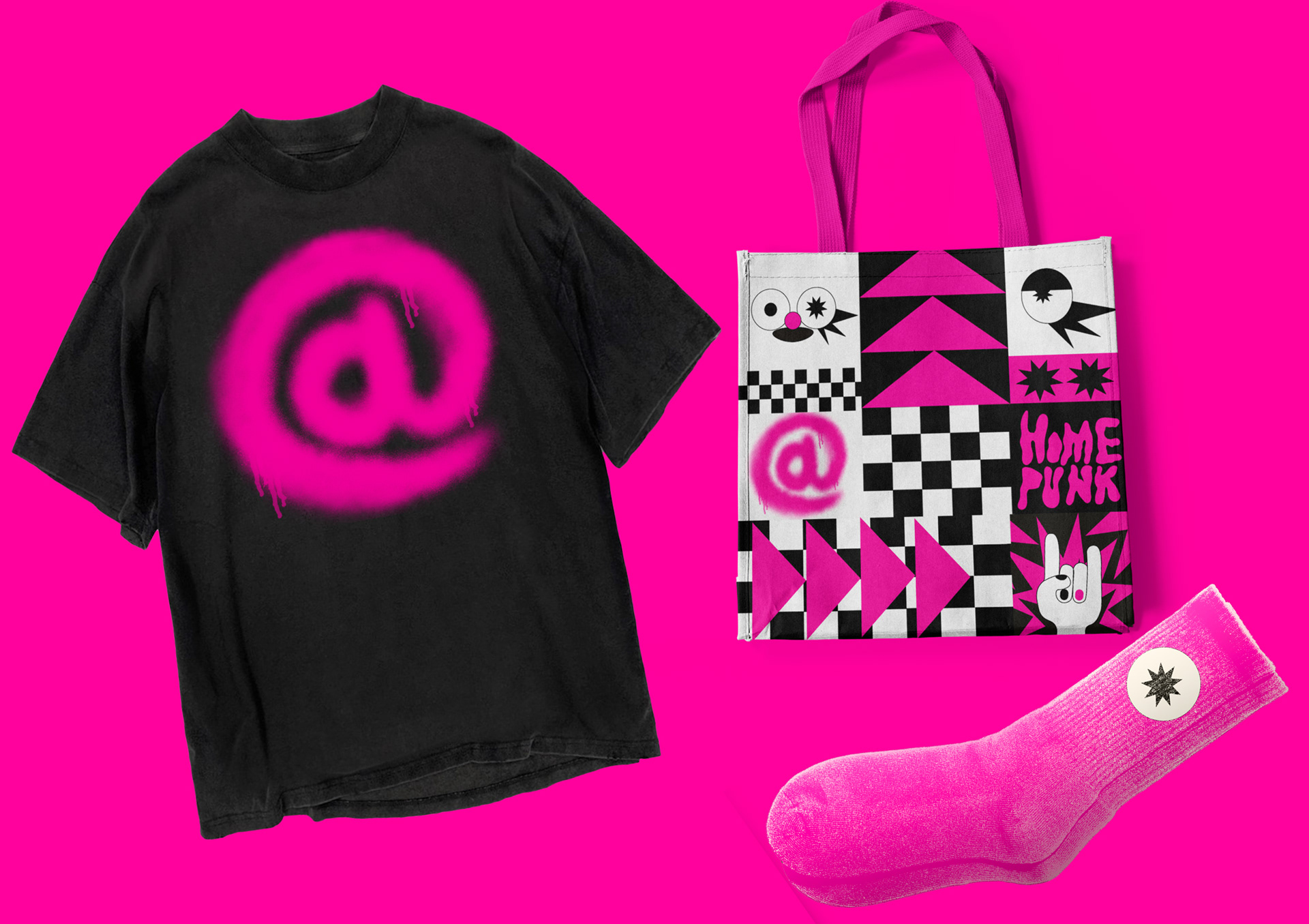 Home Punk identity — Изображение №11 — Брендинг, Иллюстрация на Dprofile