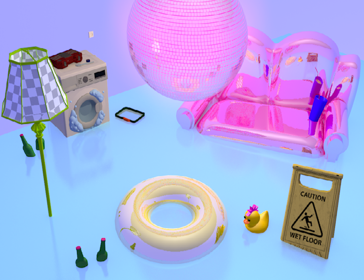 3D Здание и журнал Home Punk — Изображение №19 — Графика, 3D на Dprofile