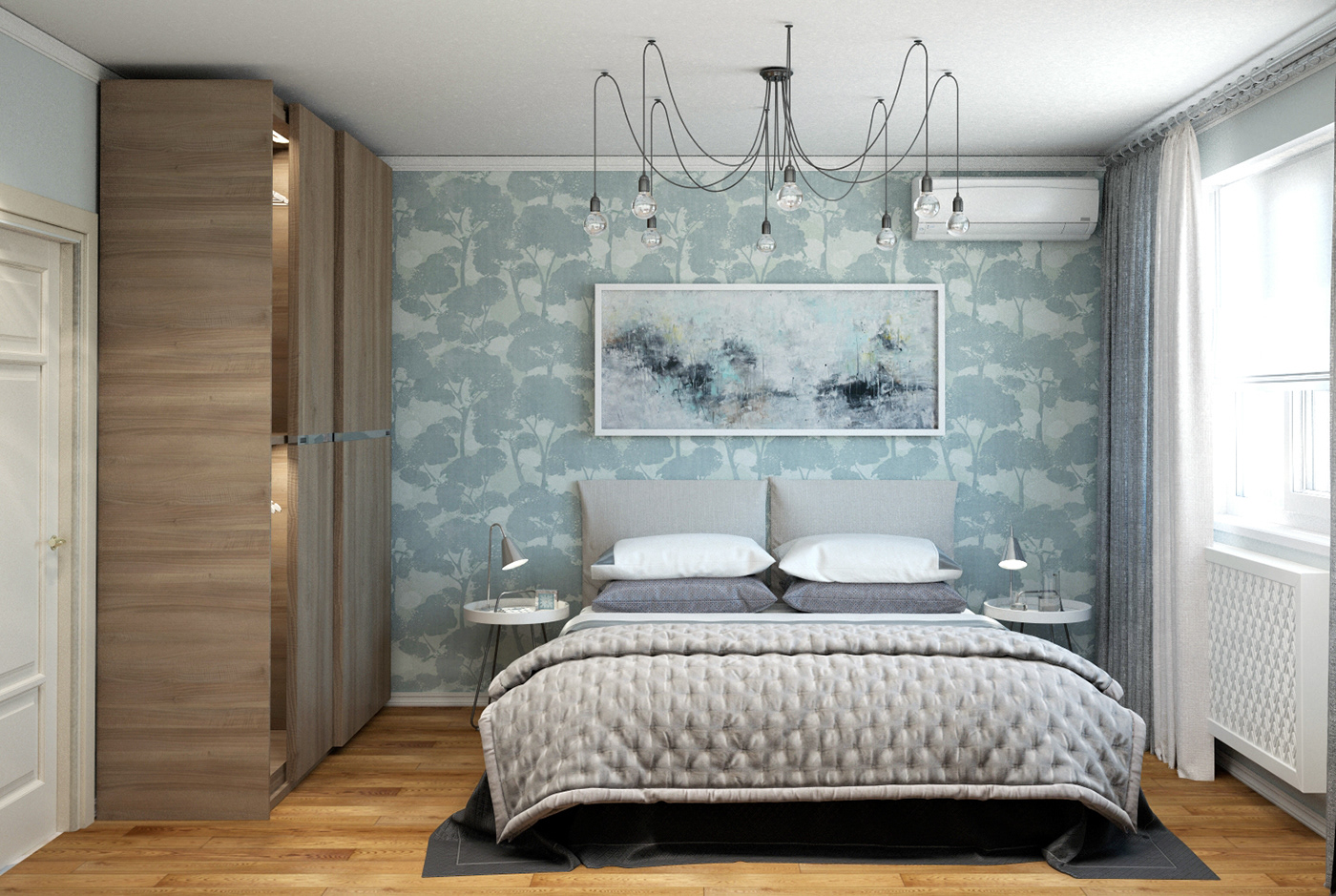 Дизайн проект 2 х. комн. квартиры — Изображение №15 — 3D на Dprofile