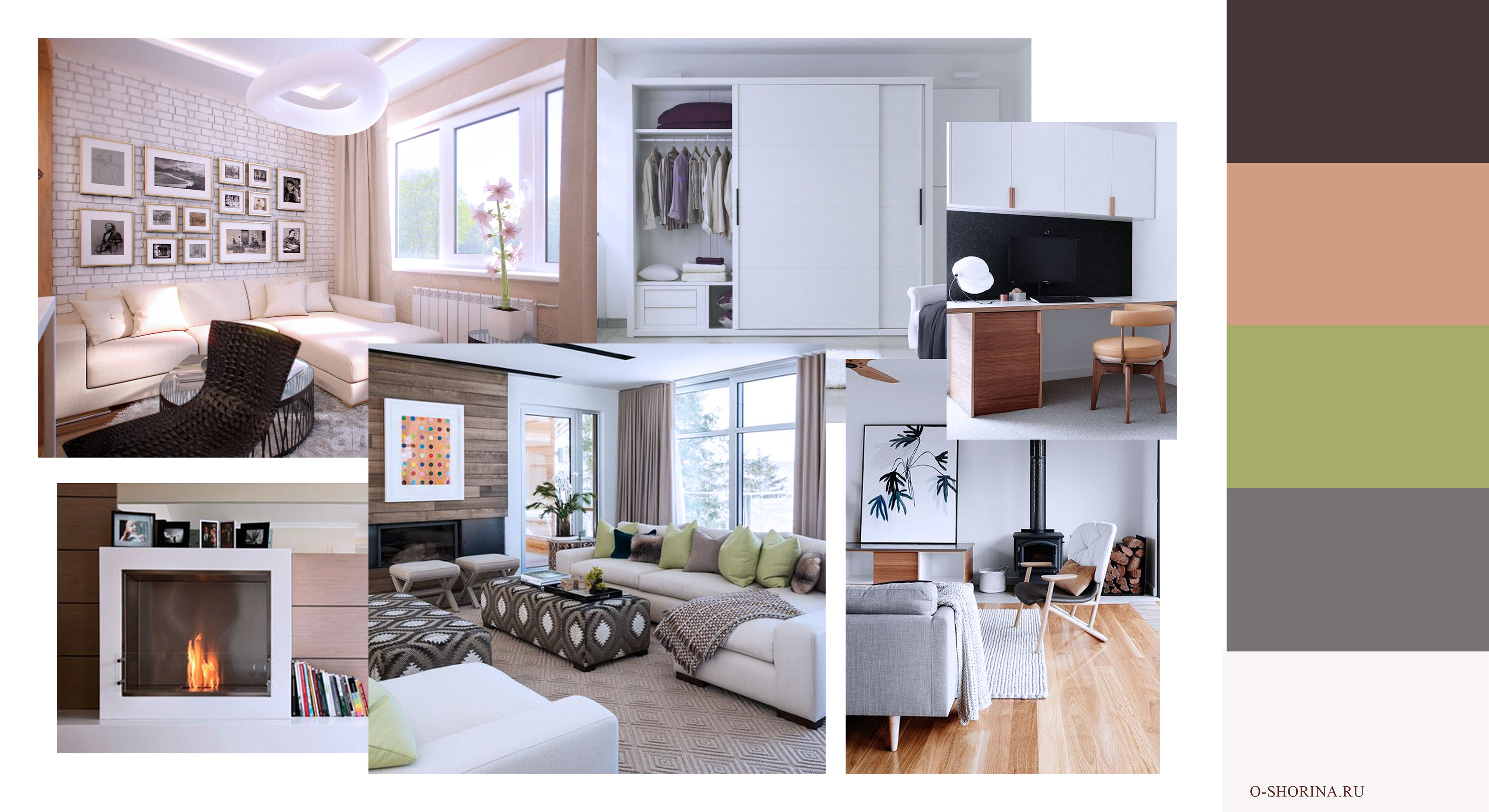 Дизайн проект 2 х. комн. квартиры — Изображение №8 — 3D на Dprofile