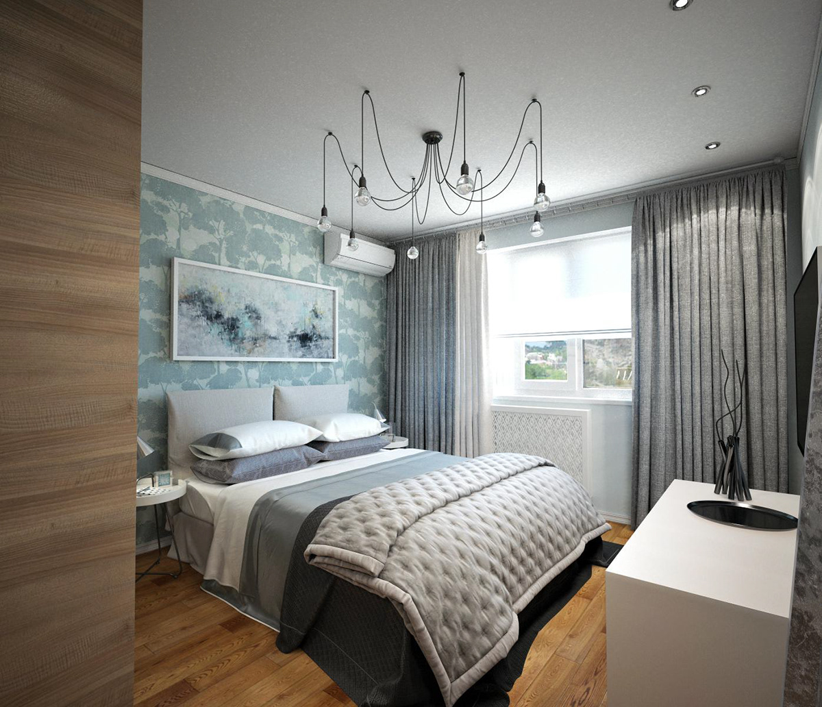 Дизайн проект 2 х. комн. квартиры — Изображение №17 — 3D на Dprofile