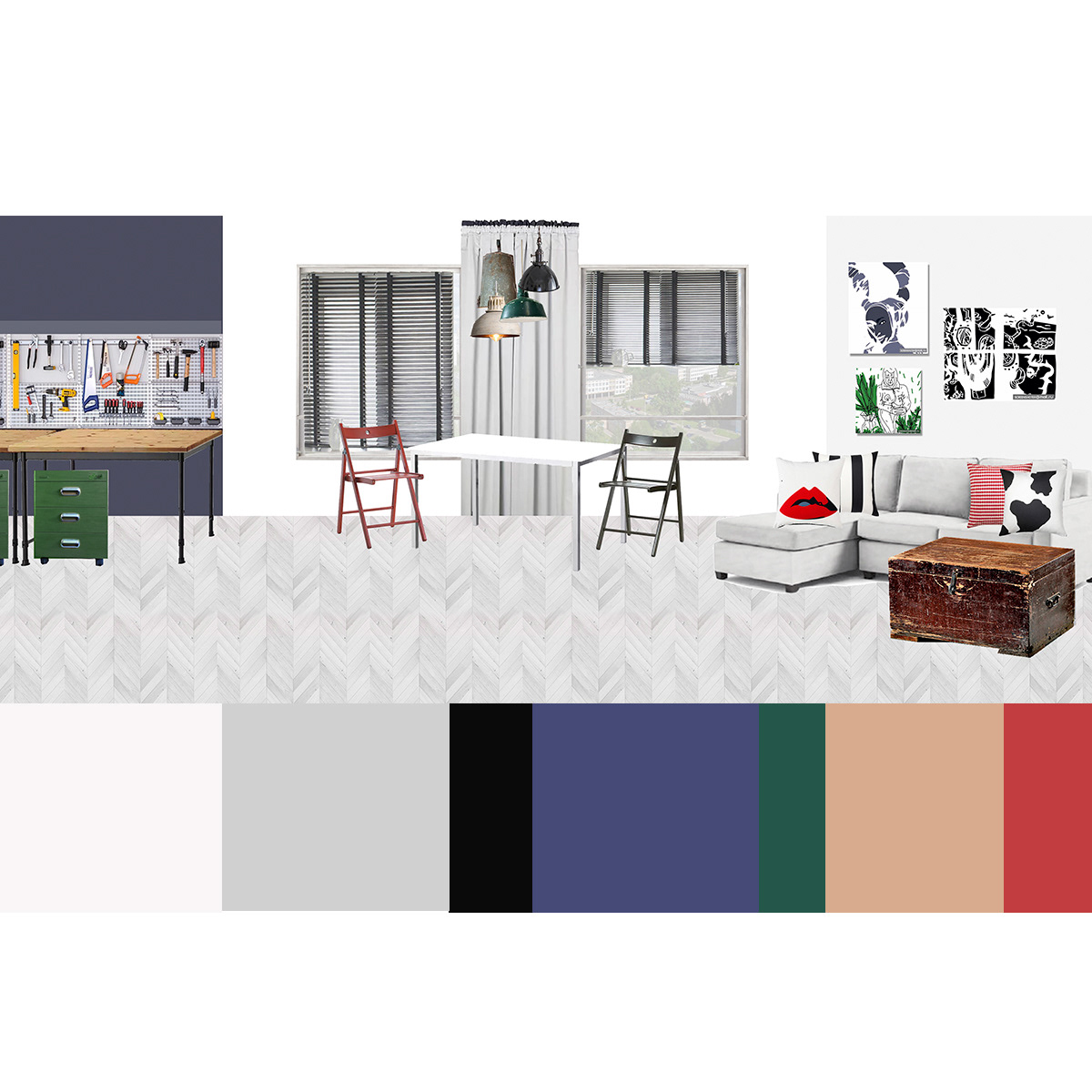 Дизайн проект ювелирной студии-мастерской — Изображение №4 — 3D на Dprofile