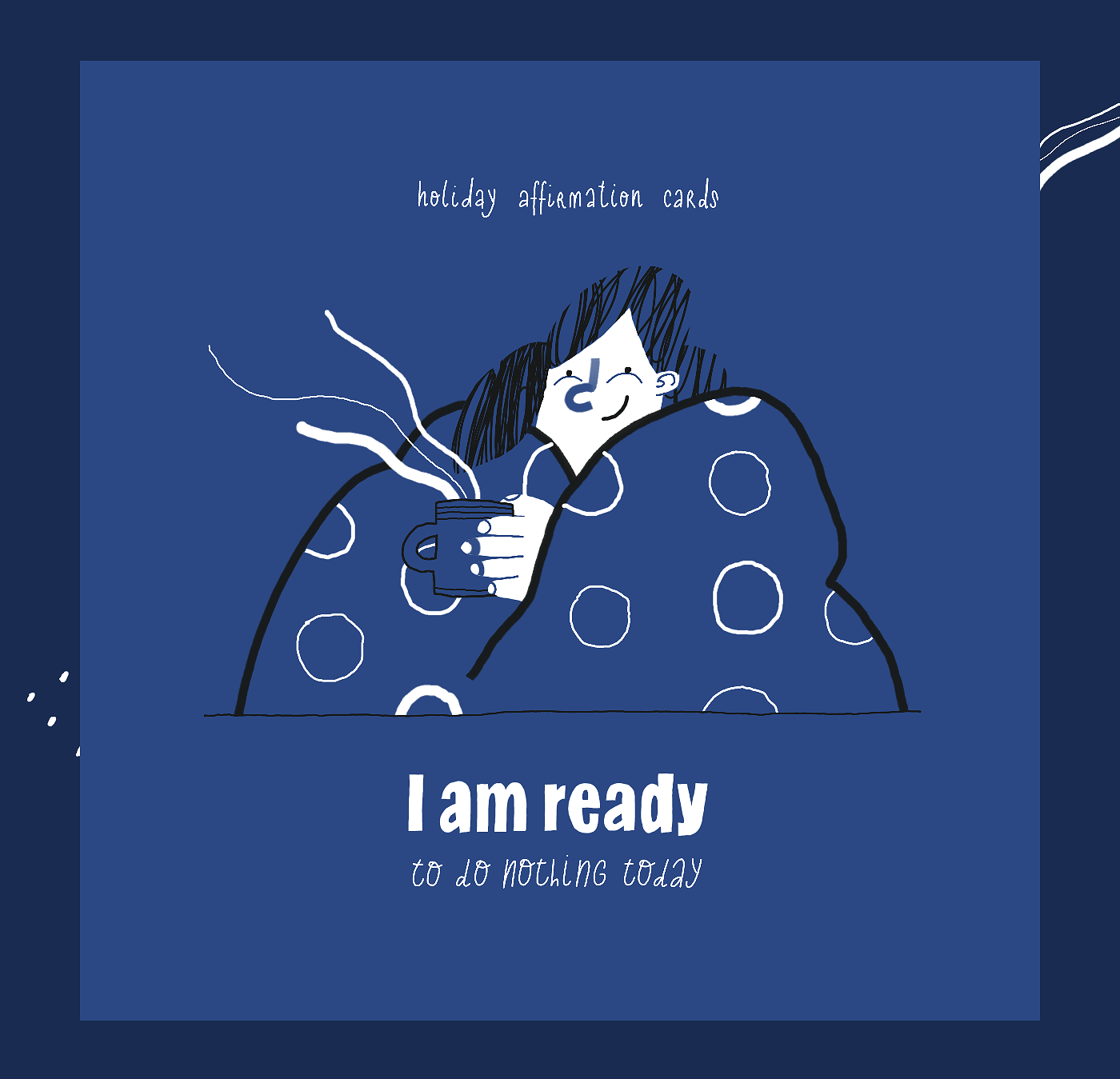 Holiday Affirmation Cards — Изображение №2 — Иллюстрация, Графика на Dprofile