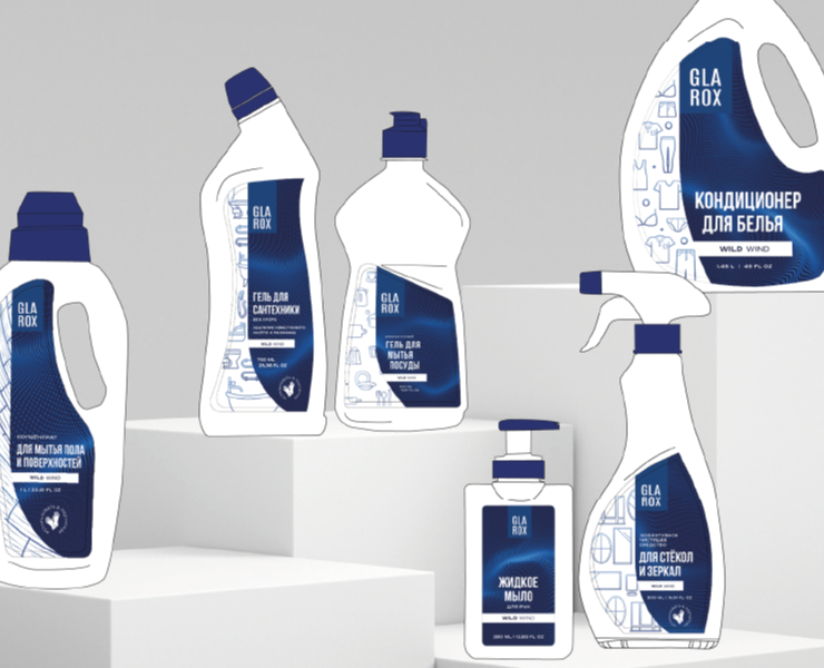 ДИЗАЙН УПАКОВОК БЫТОВОЙ ХИМИИ | PACKAGING DESIGN — Брендинг, Графика на Dprofile
