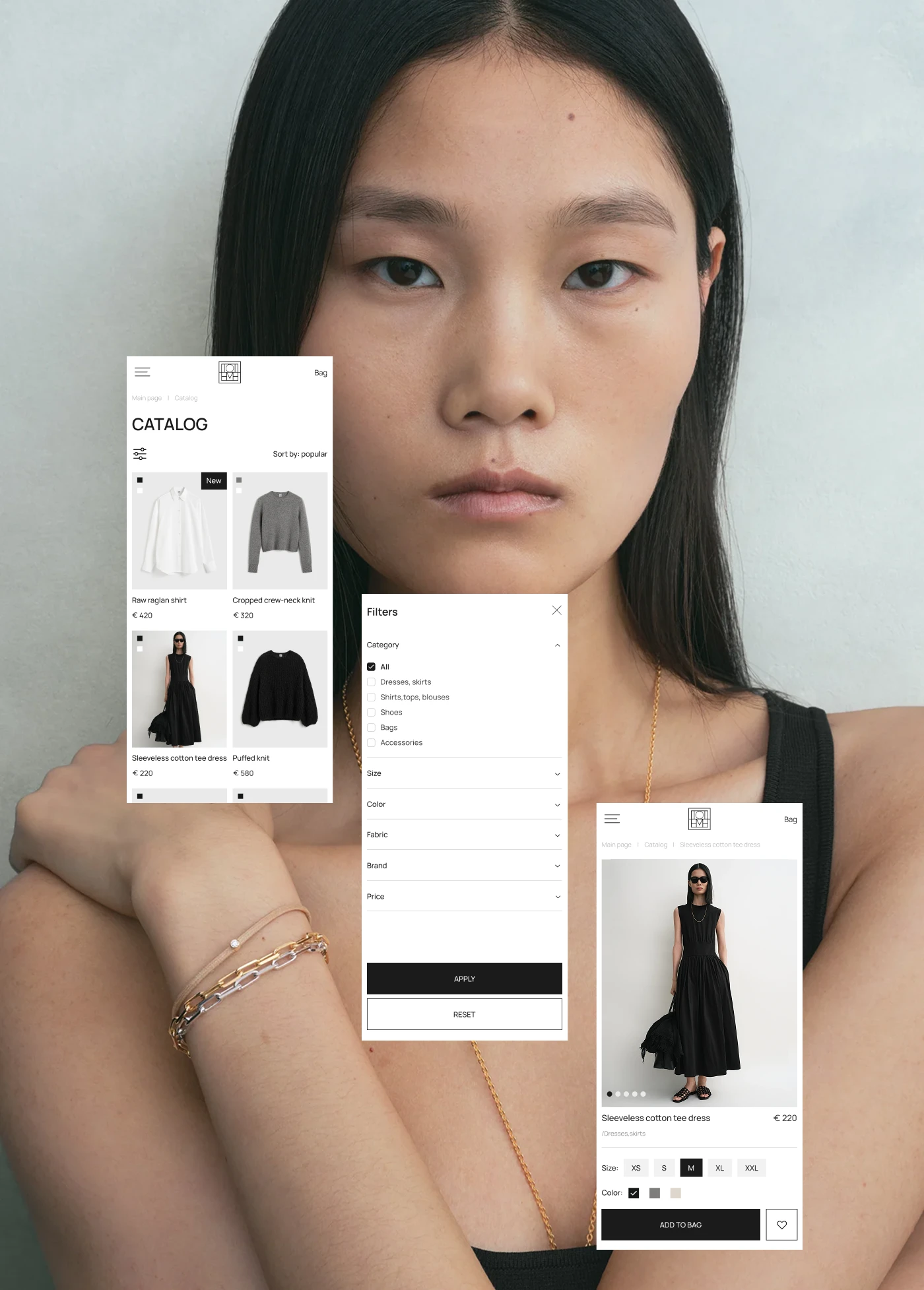 Store | Toteme| Design concept — Изображение №8 — Интерфейсы на Dprofile