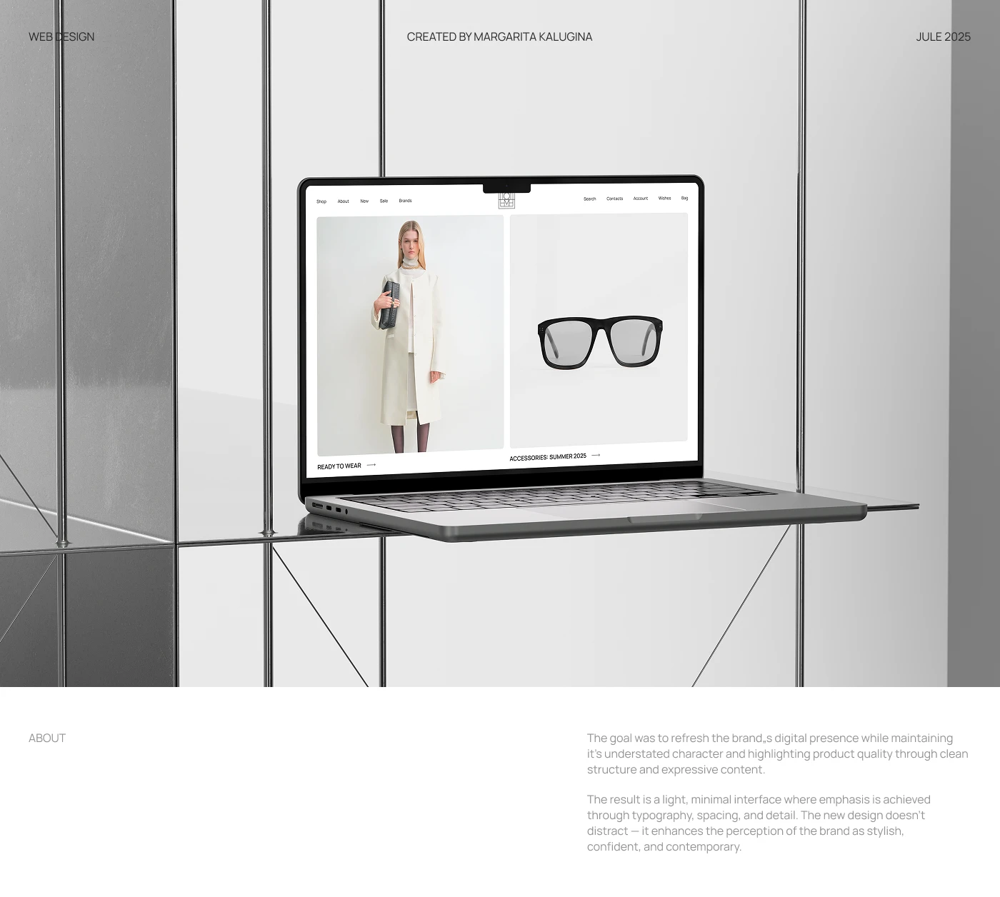 Store | Toteme| Design concept — Изображение №1 — Интерфейсы на Dprofile