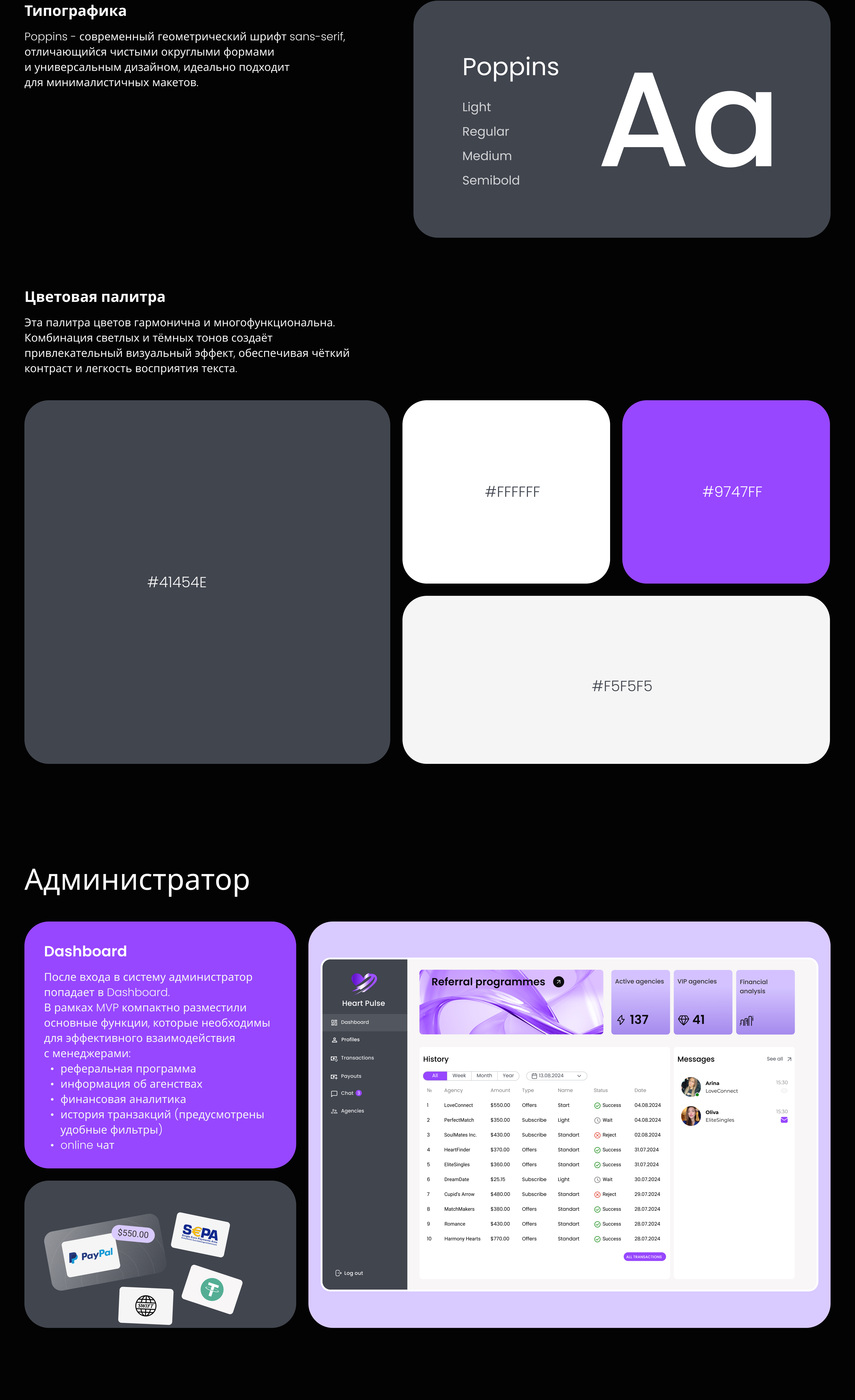 CRM System "Heart Pulse" — Изображение №2 — Интерфейсы на Dprofile