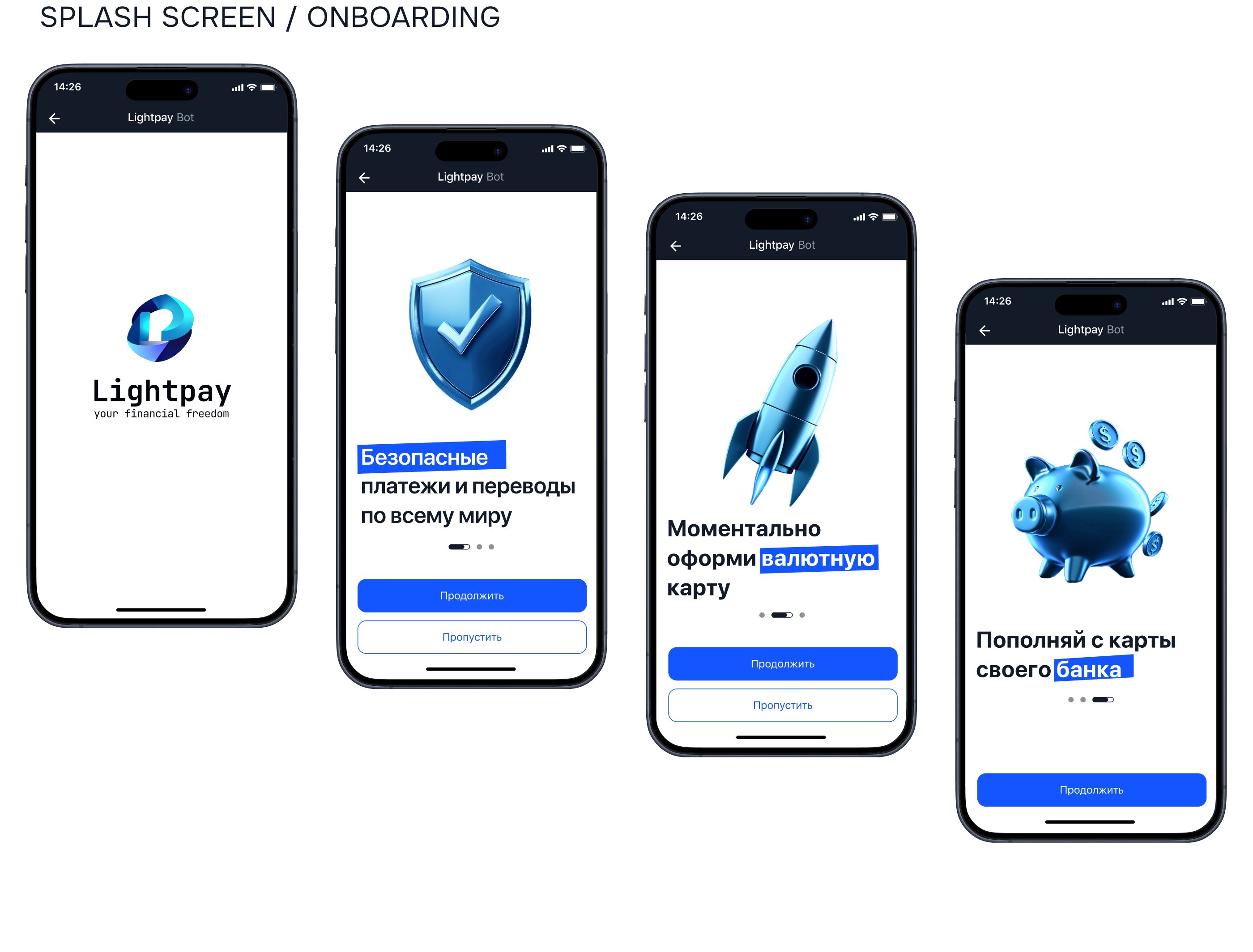 Payment / Crypto wallet mobile app — Изображение №9 — Интерфейсы на Dprofile