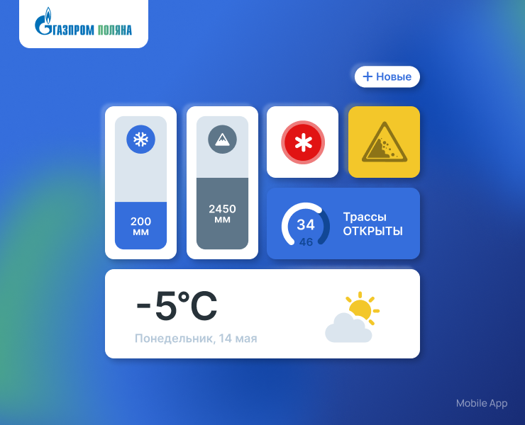 "Gazprom polyanaski" |Mobile app на Dprofile