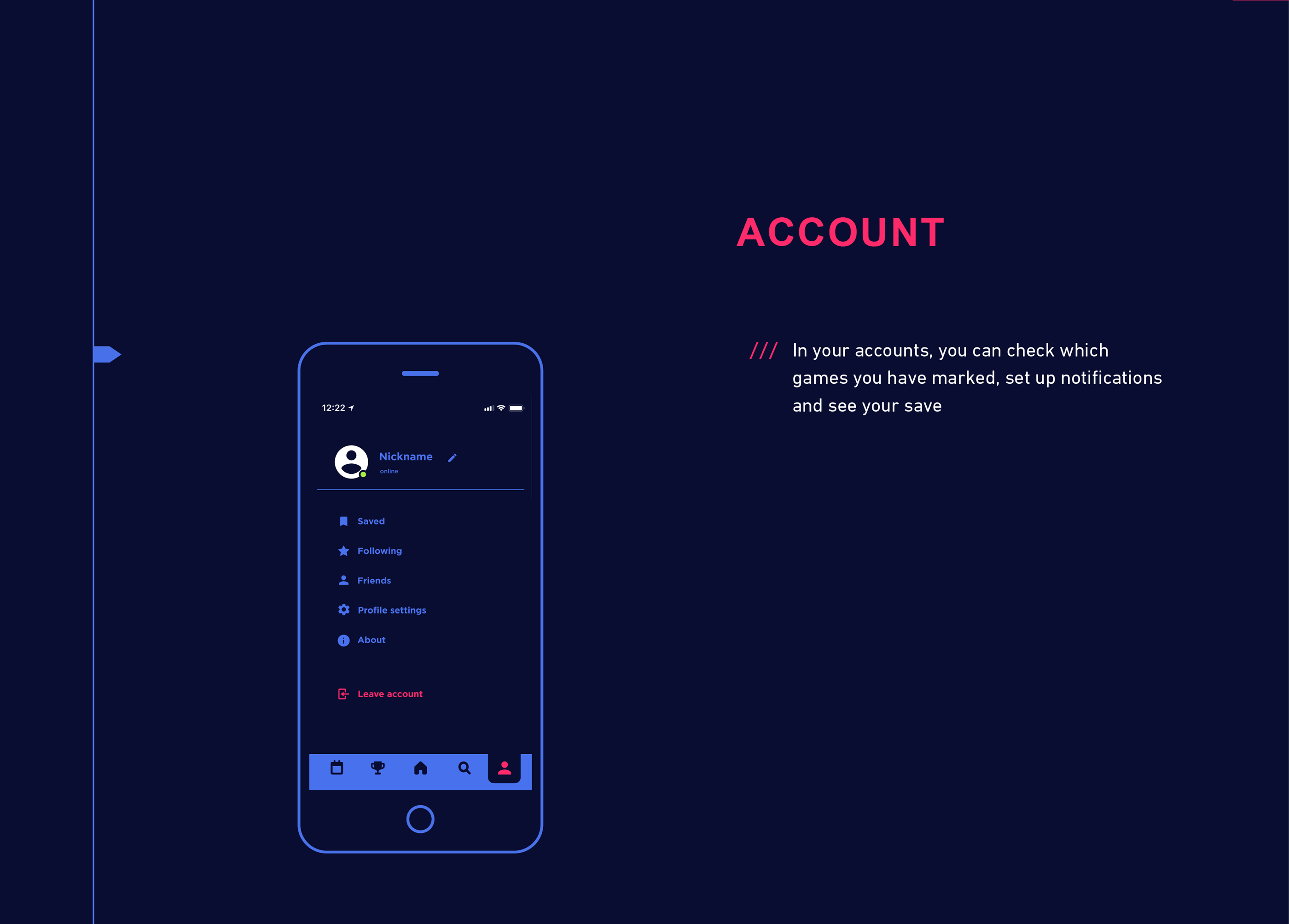 E-Sports app — Изображение №13 — Интерфейсы на Dprofile