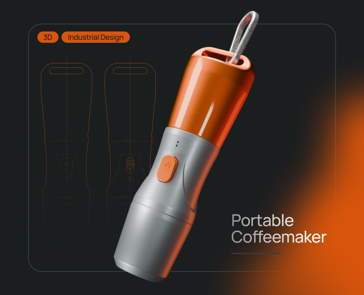 Portable Coffeemaker | Портативная Кофемашина на Dprofile