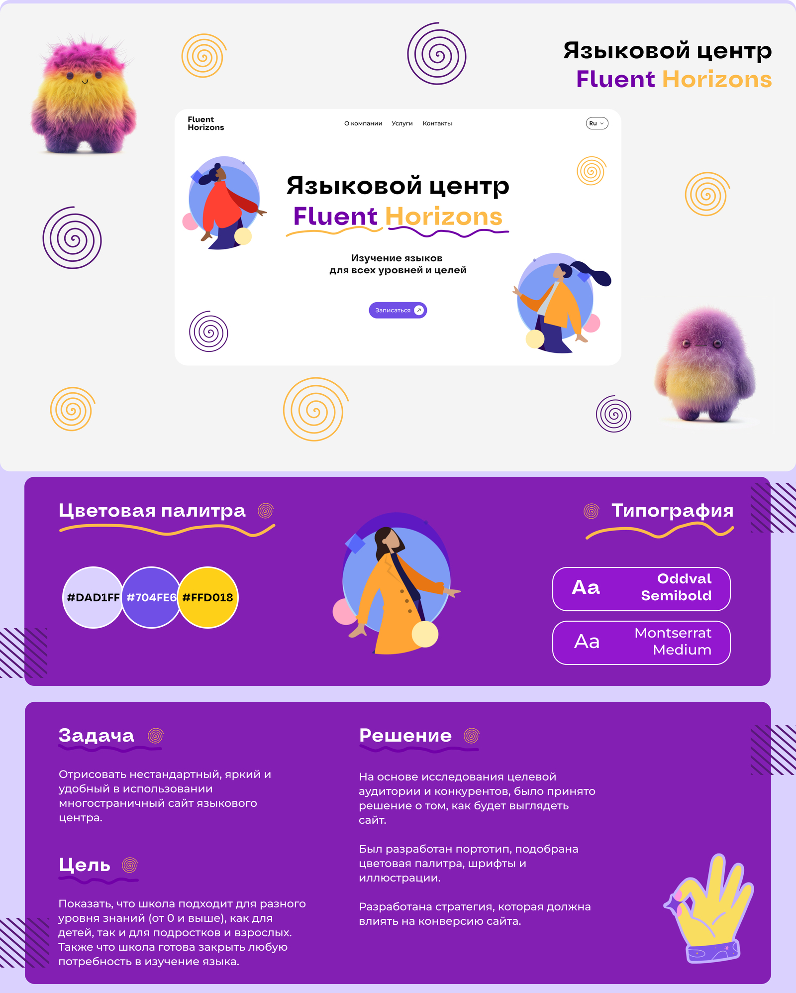 Языковой центр Fluent Horizons — Изображение №1 — Интерфейсы на Dprofile