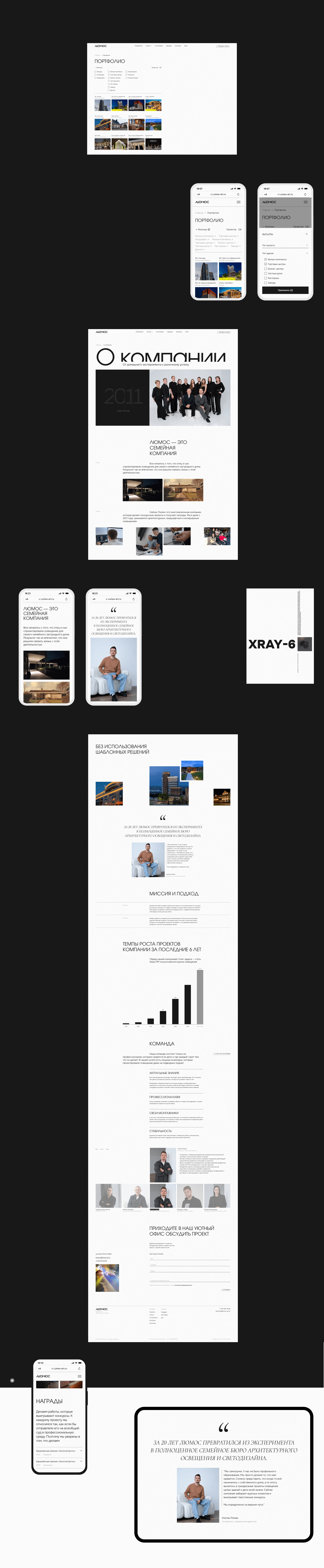 Люмос | Корпоративный сайт — Изображение №12 — Интерфейсы, Брендинг на Dprofile