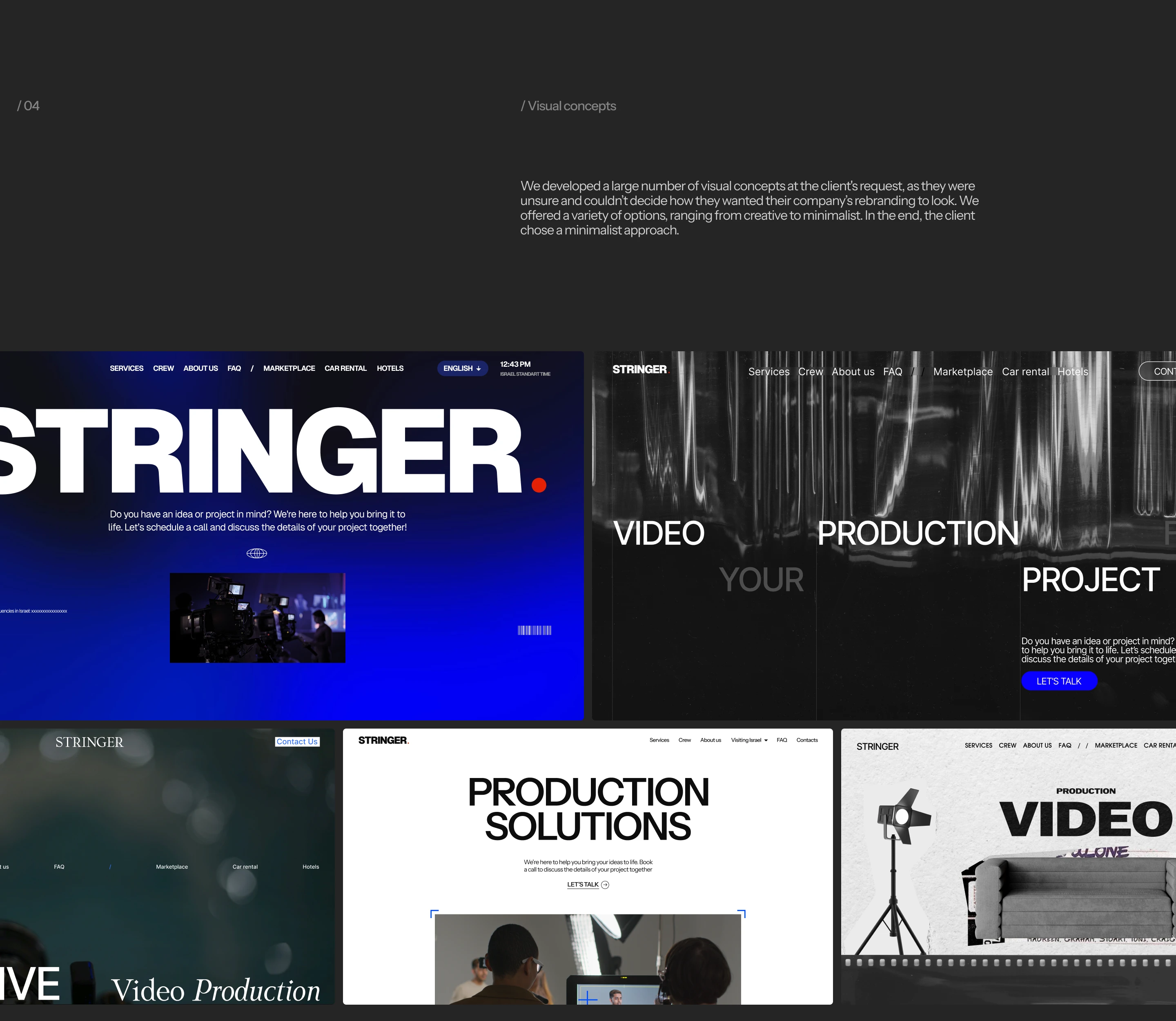 Stringer | Корпоративный сайт — Изображение №4 — Интерфейсы, Брендинг на Dprofile
