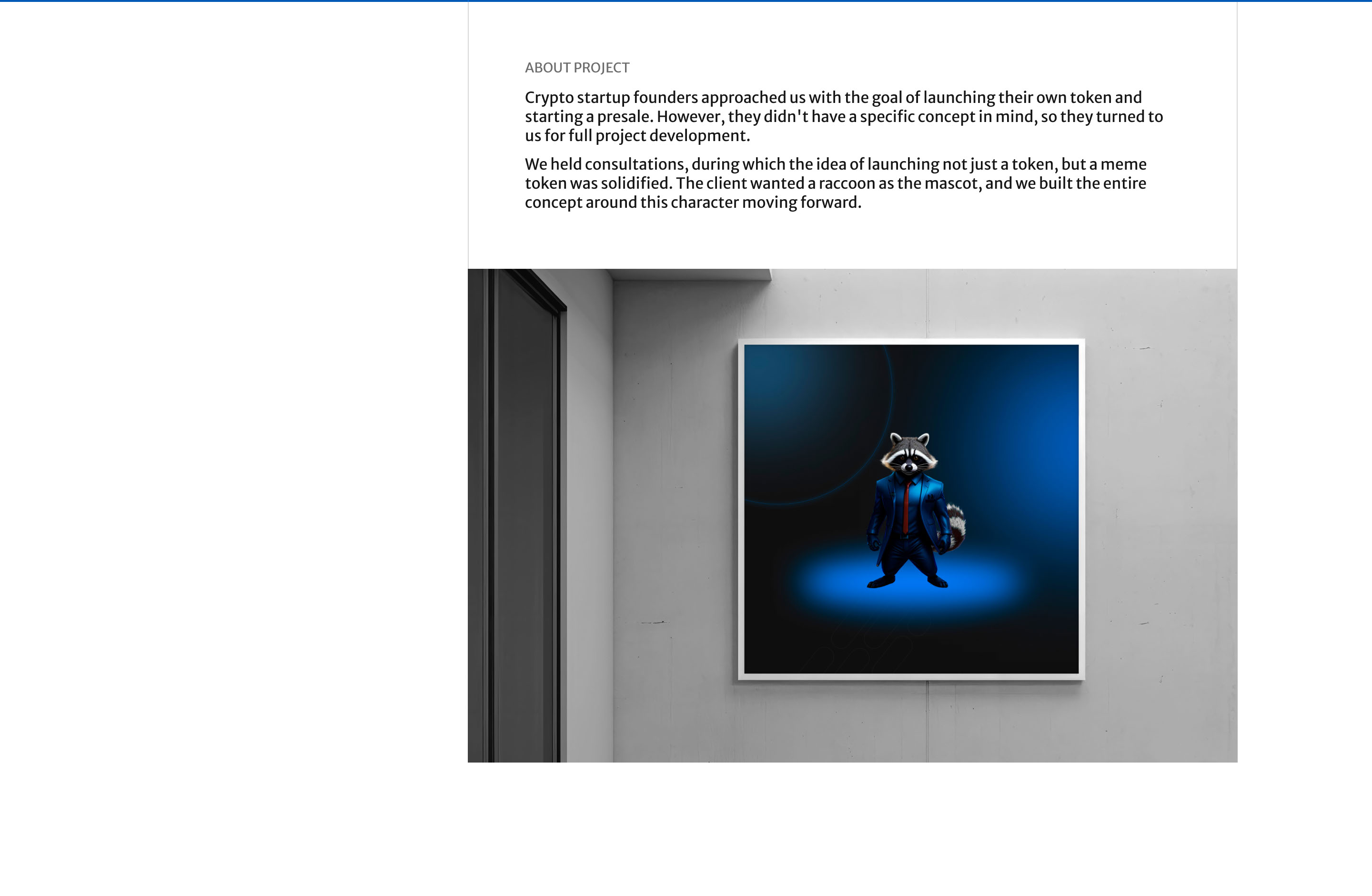 Mapache | Pre-sale landing page — Изображение №2 — Интерфейсы на Dprofile