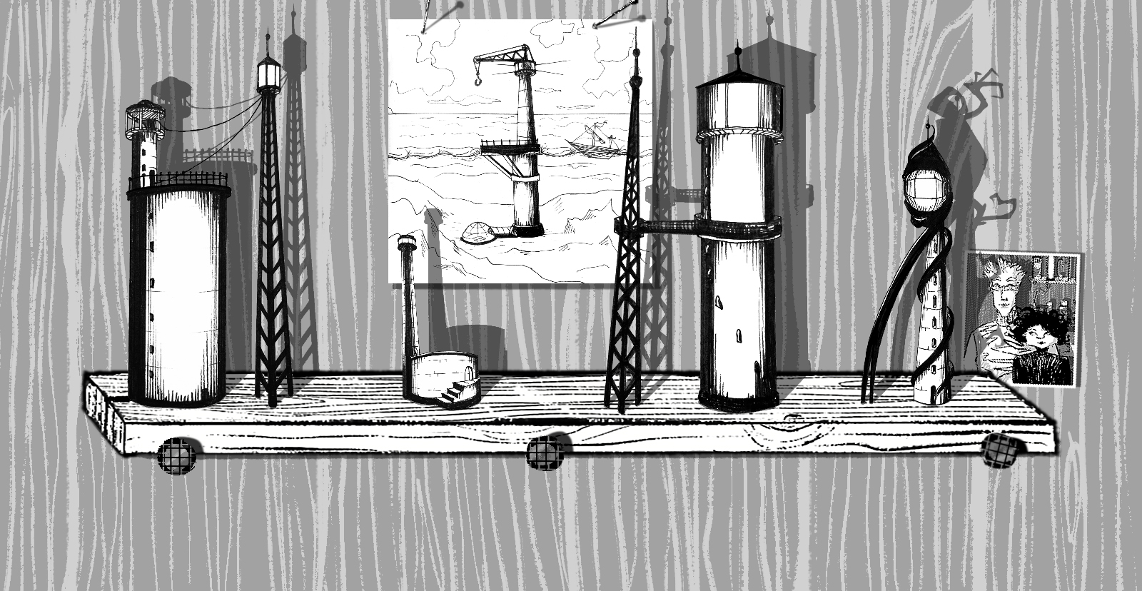 Коллекция маяков «Алфавит» — Изображение №36 — Иллюстрация, Графика на Dprofile