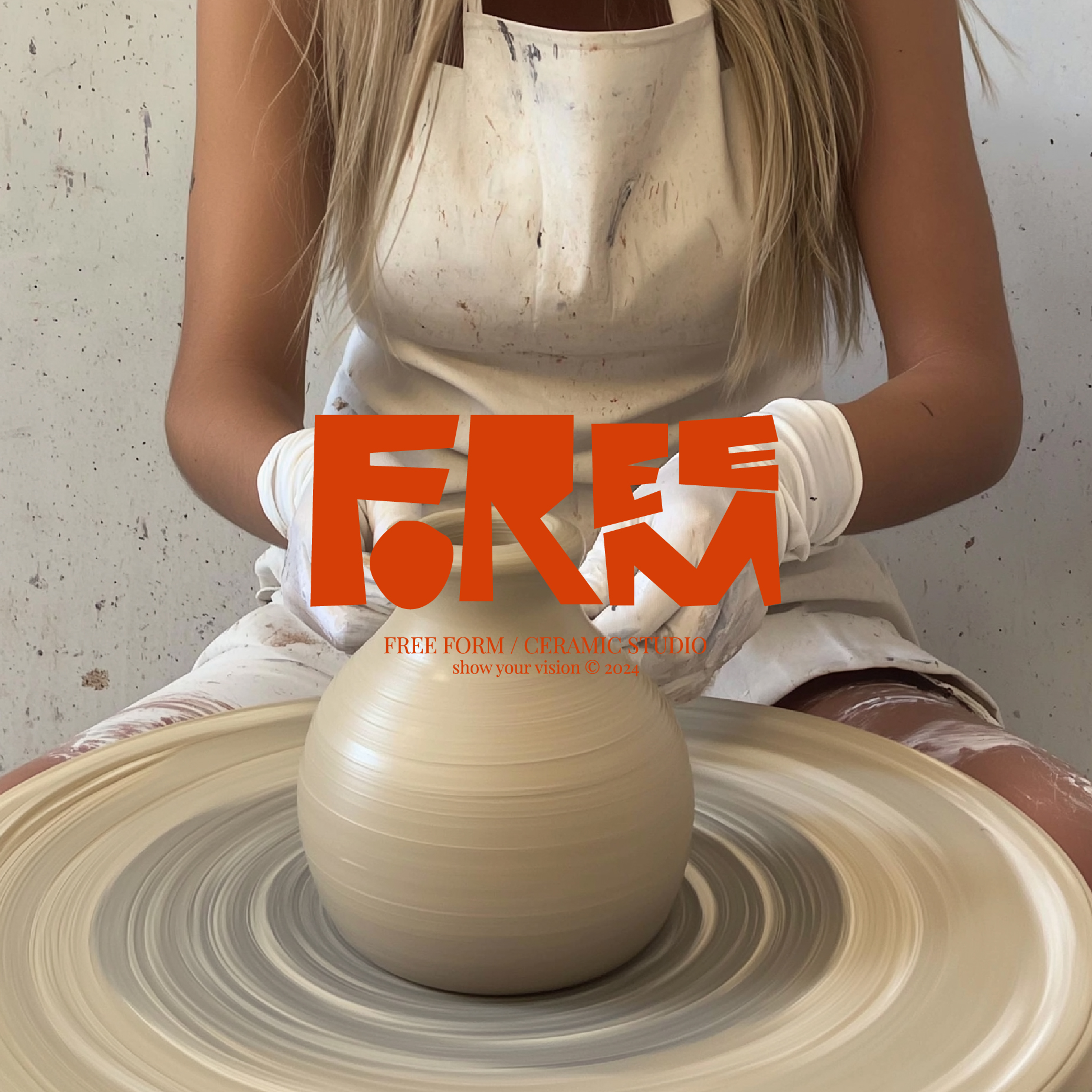 FREE FORM | АЙДЕНТИКА ДЛЯ КЕРАМИЧЕСКОЙ СТУДИИ — Изображение №12 — Брендинг на Dprofile