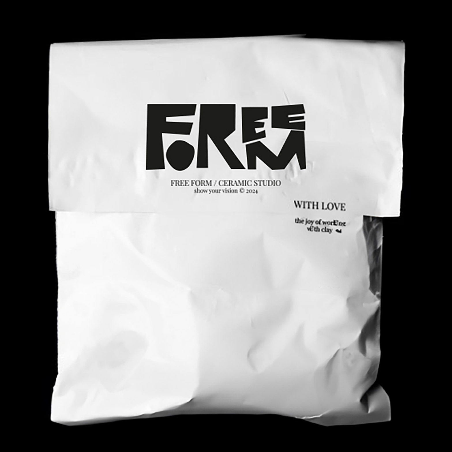 FREE FORM | АЙДЕНТИКА ДЛЯ КЕРАМИЧЕСКОЙ СТУДИИ — Изображение №2 — Брендинг на Dprofile