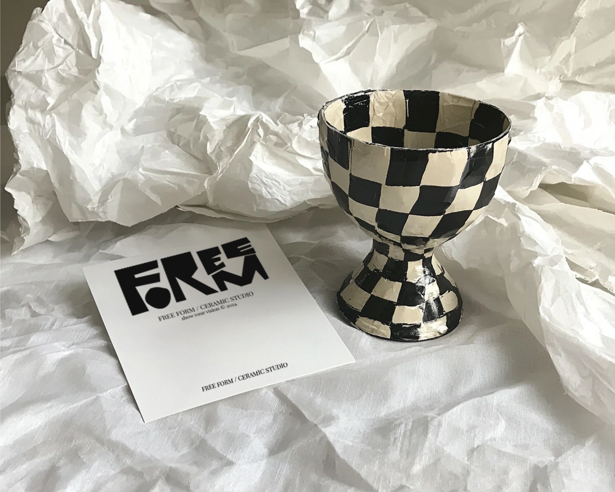 FREE FORM | АЙДЕНТИКА ДЛЯ КЕРАМИЧЕСКОЙ СТУДИИ — Изображение №1 — Брендинг на Dprofile