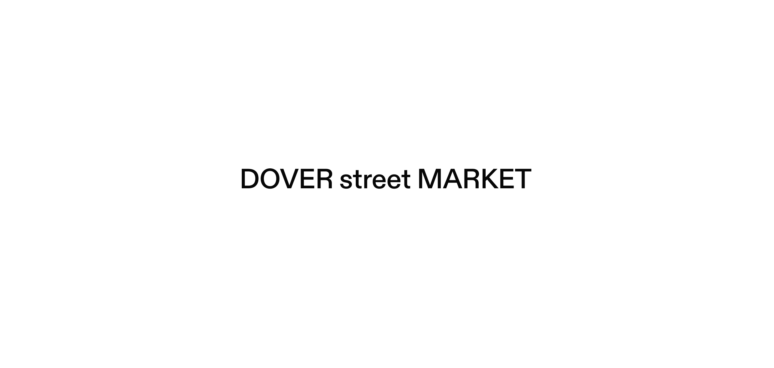 АЙДЕНТИКА| УПАКОВКА | DOVER STREET MARKET РЕБРЕНДИНГ — Изображение №2 — Брендинг на Dprofile