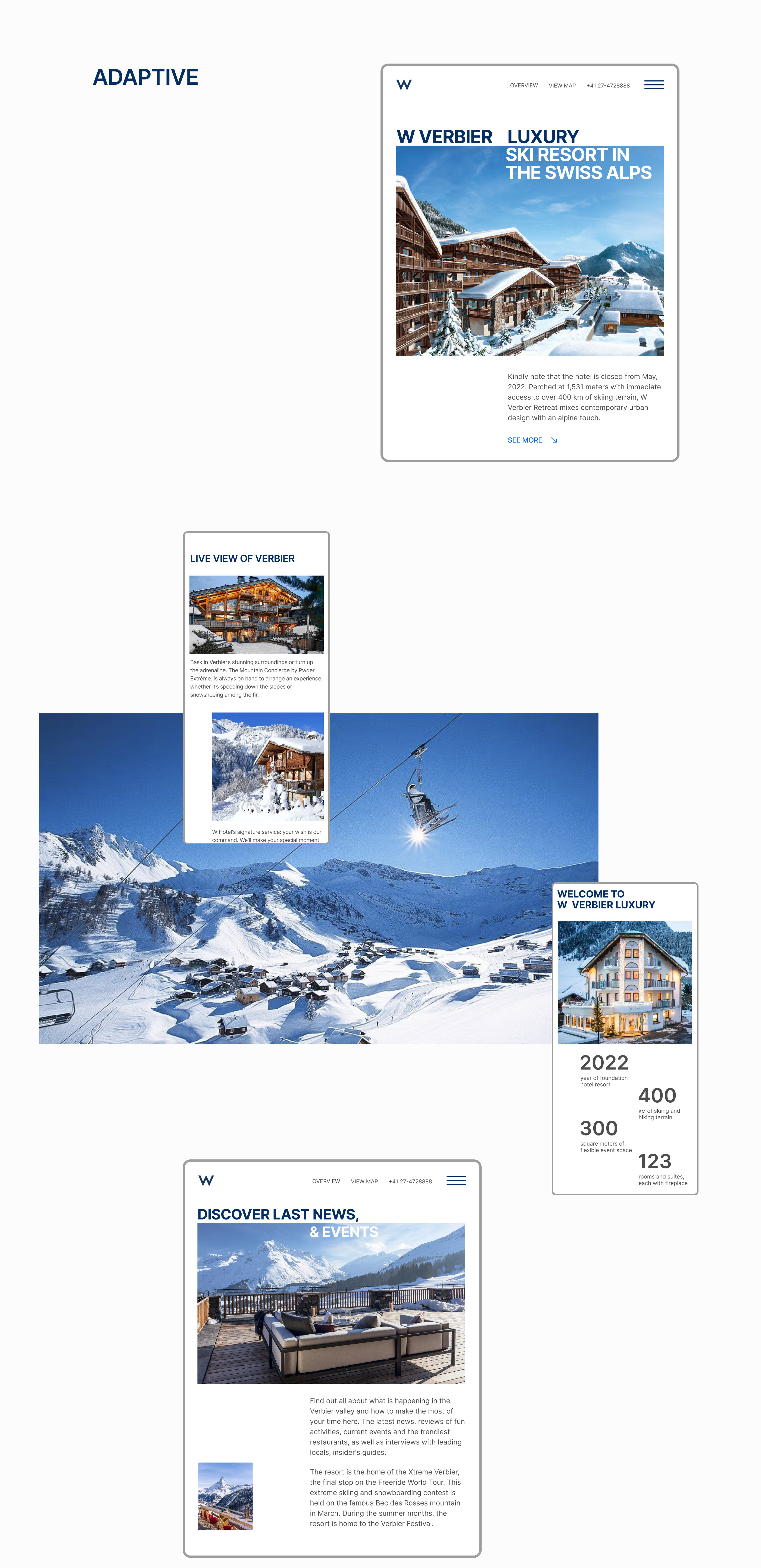 Website Verbier Hotel Redesign — Изображение №7 — Интерфейсы на Dprofile