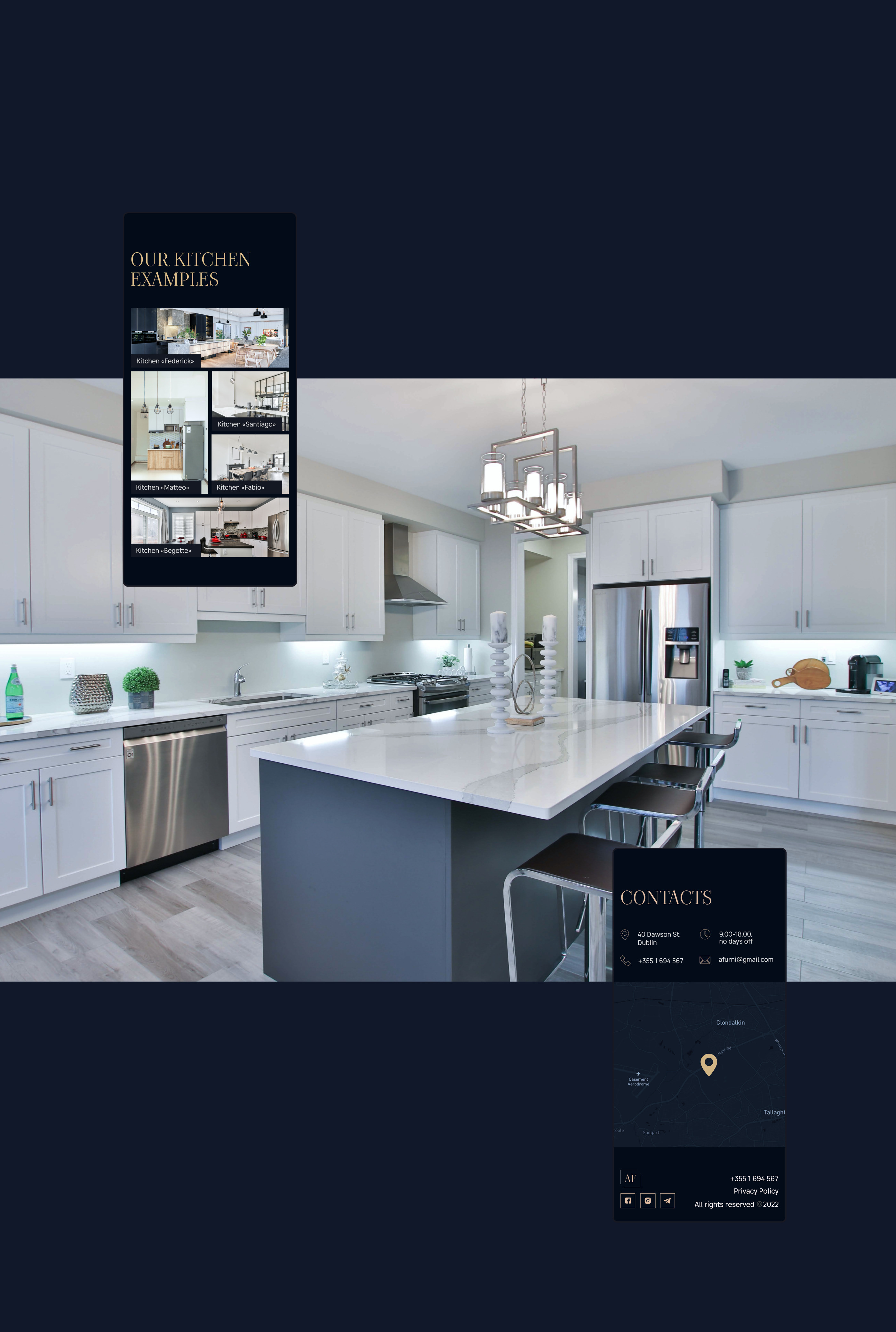 Kitchens Factory Website — Изображение №11 — Интерфейсы, Анимация на Dprofile