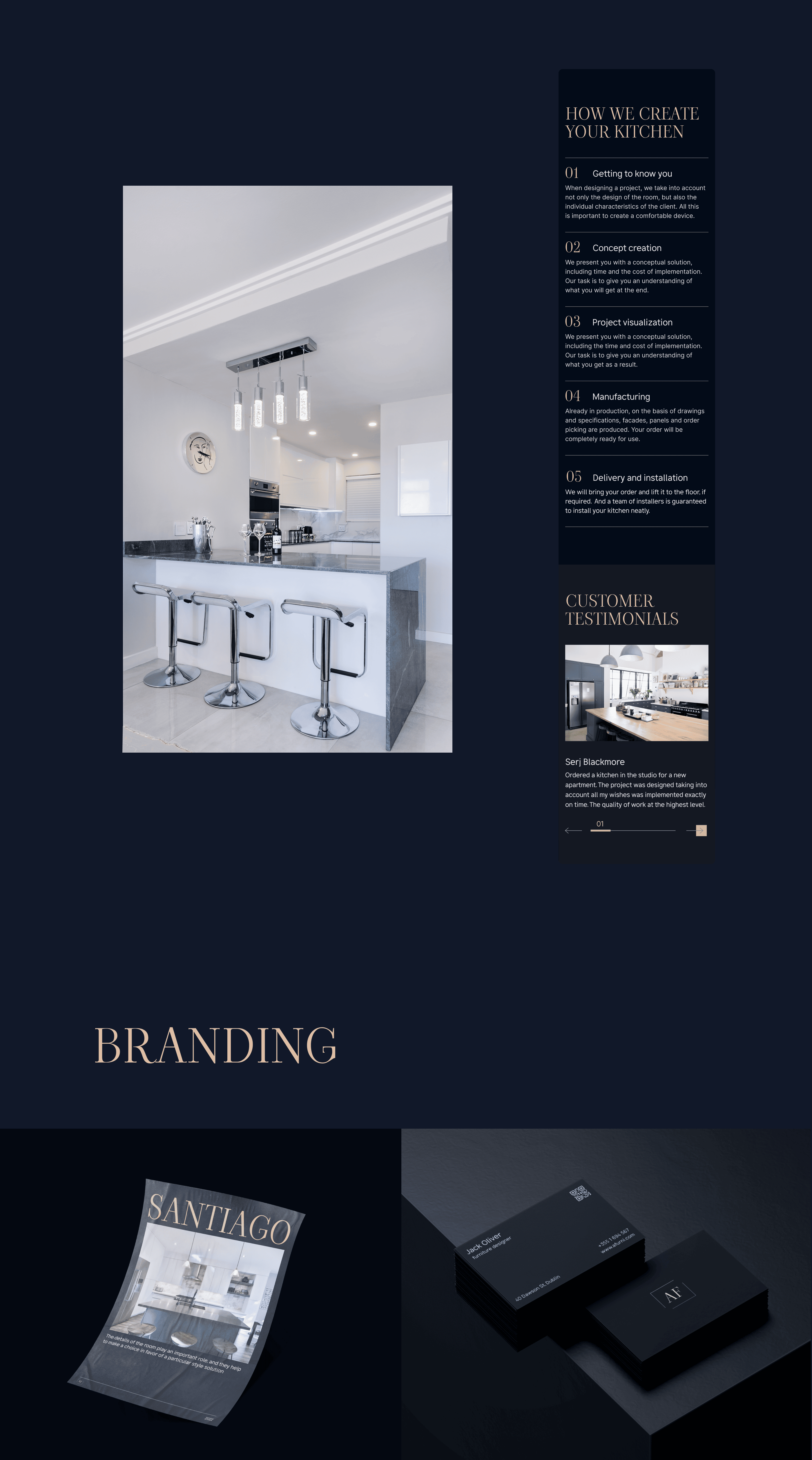 Kitchens Factory Website — Изображение №10 — Интерфейсы, Анимация на Dprofile