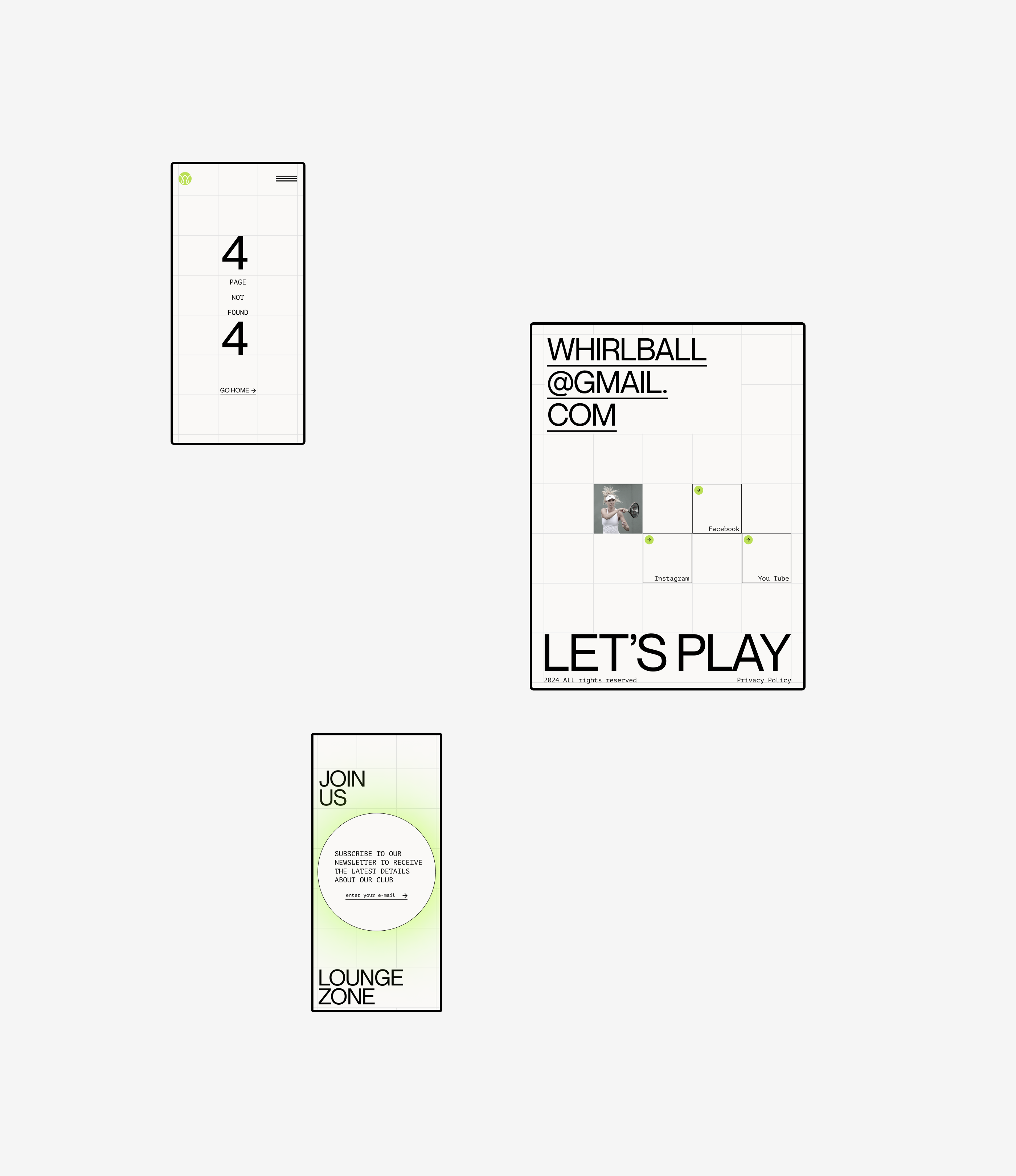 TENNIS CLUB WEBSITE [UI/UX] [BRANDING] [3D] — Изображение №14 — Интерфейсы, Анимация на Dprofile