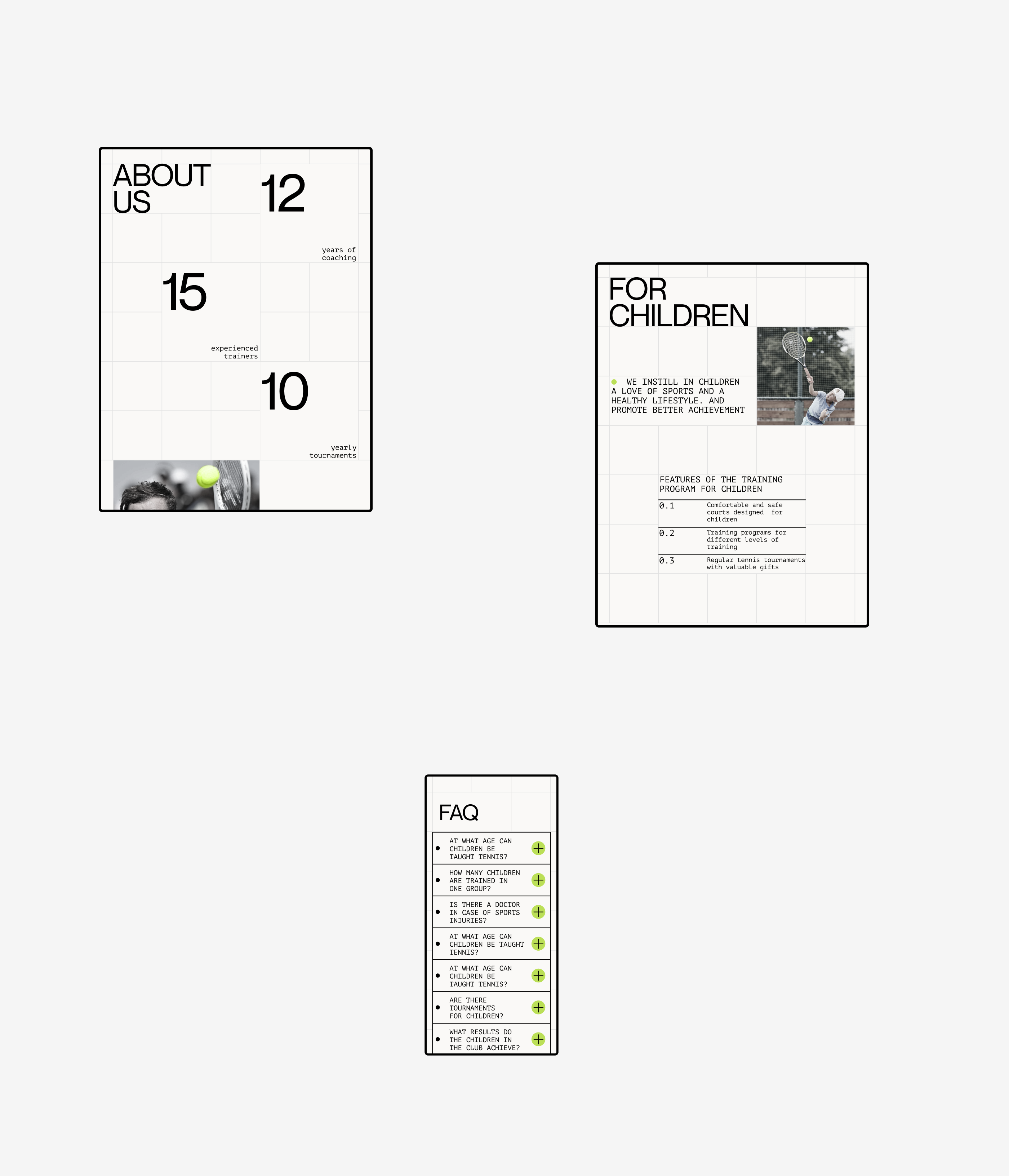 TENNIS CLUB WEBSITE [UI/UX] [BRANDING] [3D] — Изображение №16 — Интерфейсы, Анимация на Dprofile
