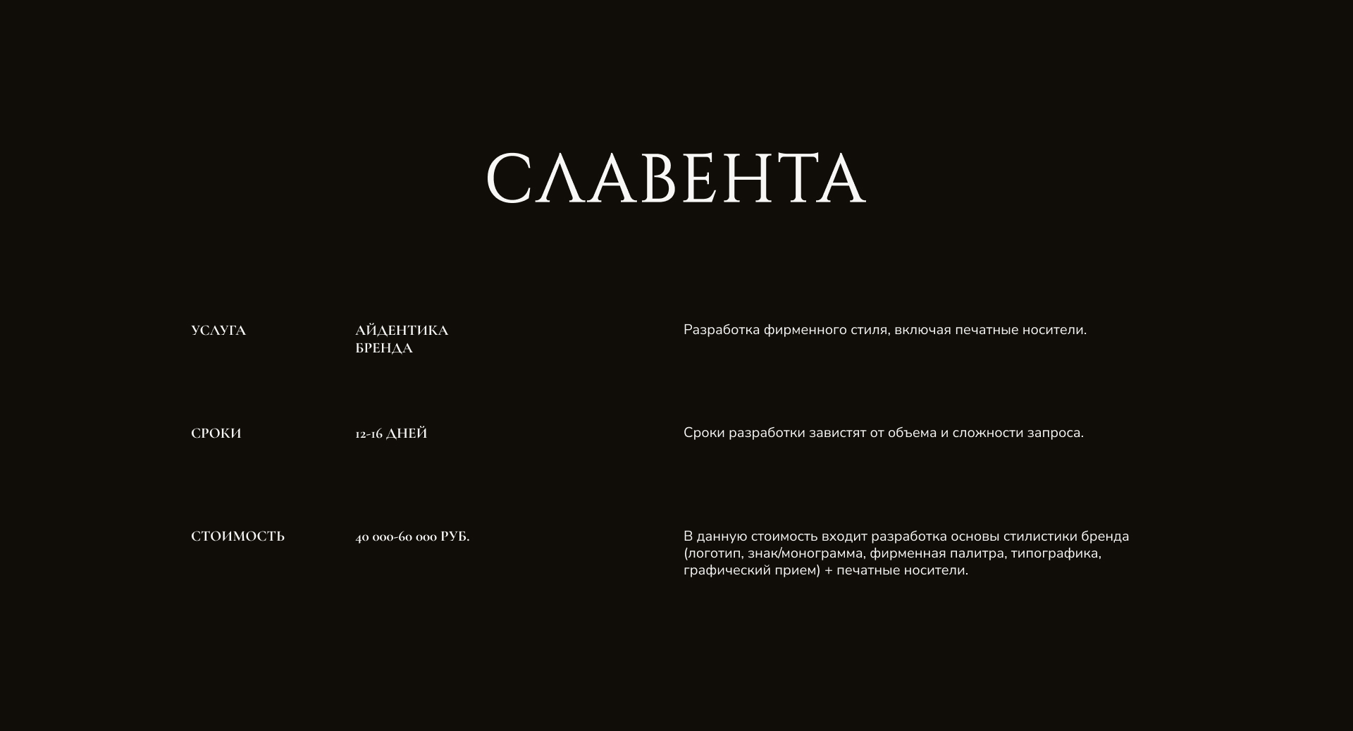 СЛАВЕНТА | фирменный стиль для отеля спа — Изображение №10 — Брендинг на Dprofile