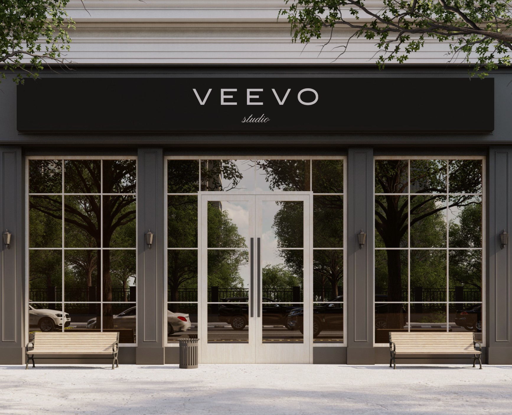 VEEVO studio | фирменный стиль для мебельного ателье — Брендинг, Графика на Dprofile